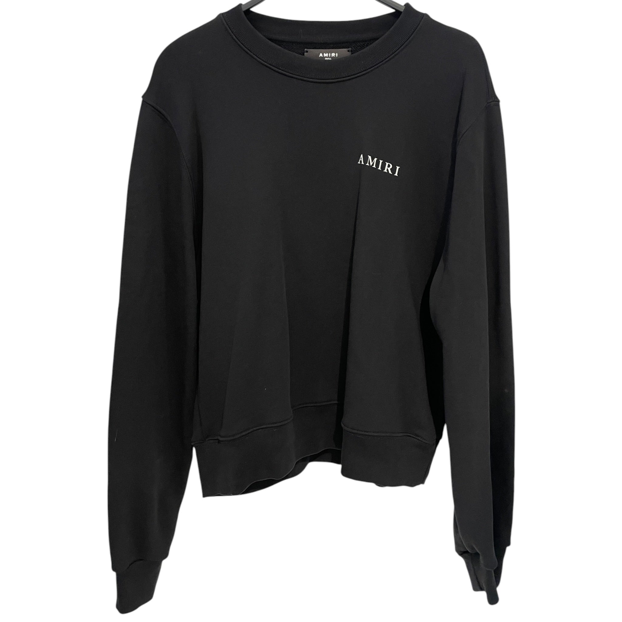 AMIRI/Sweater/S/Cotton/BLK/AMIRI BLK SWEATER view 1