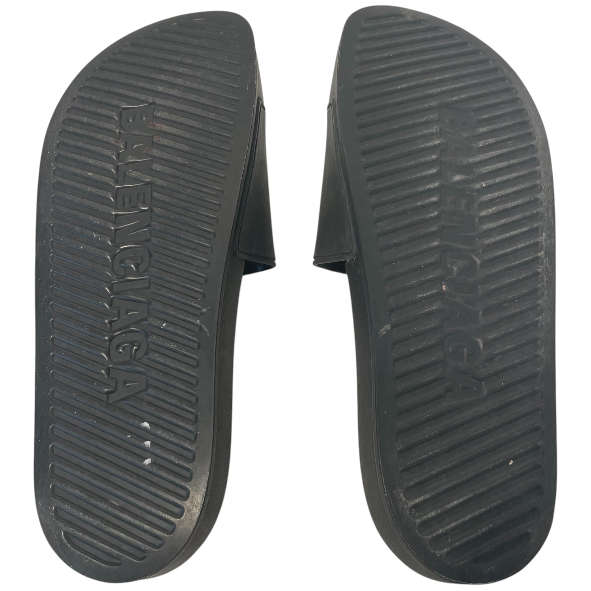 BALENCIAGA/Sandals/US 11/BLK/pool men slides view 3