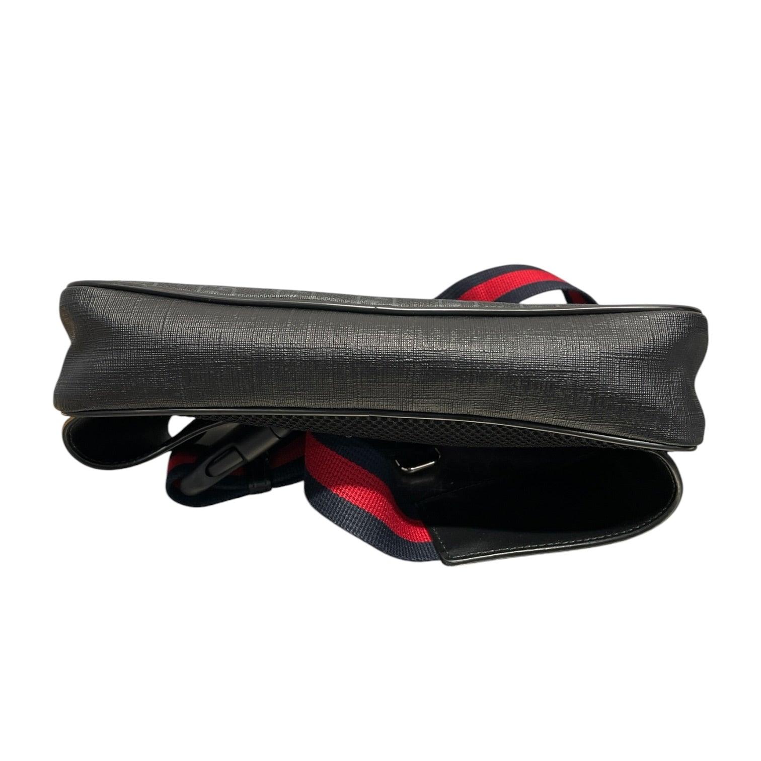 GUCCI/Fanny Pack/Leather/BLK/GG Supreme Belt Bag view 5