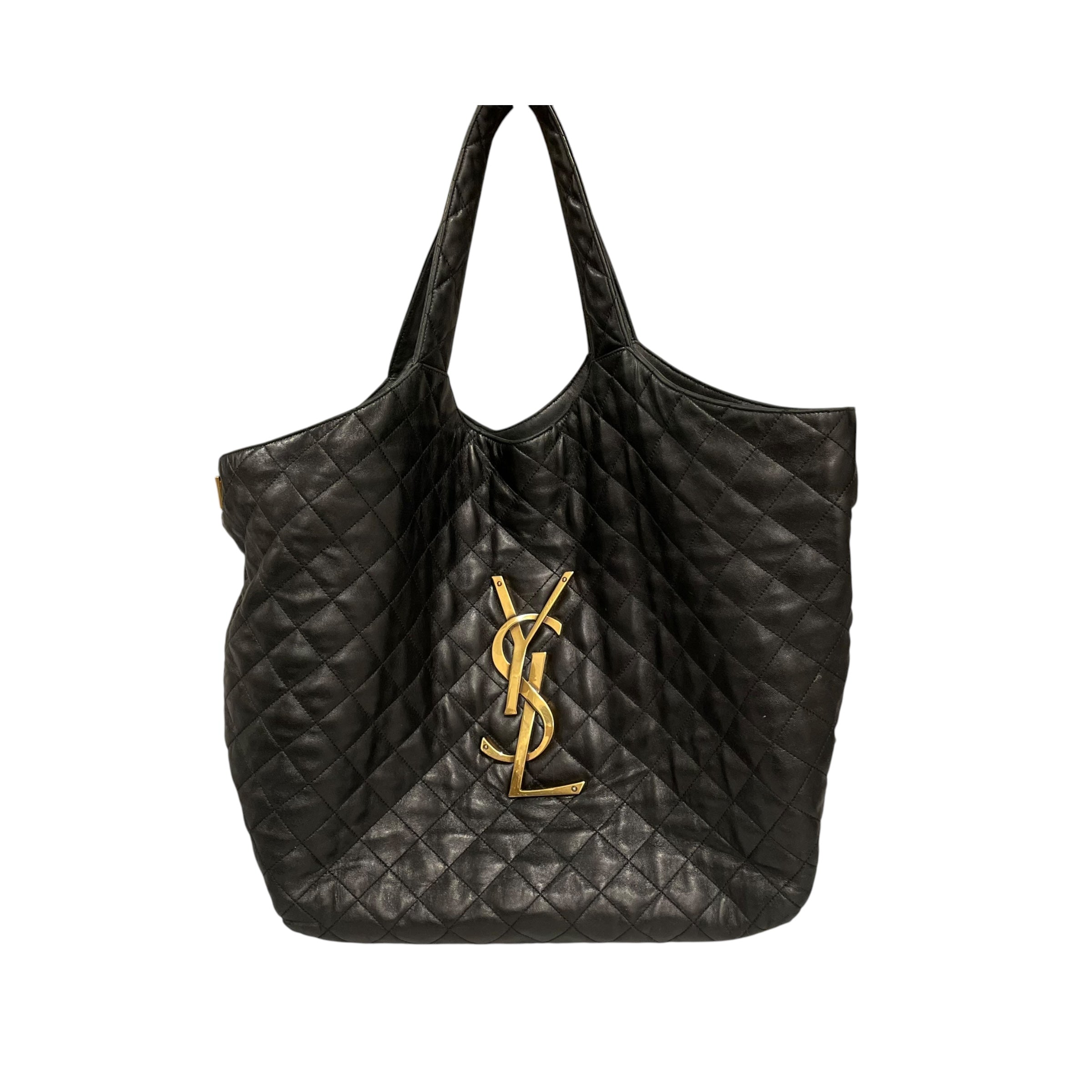 SAINT LAURENT/Tote Bag/Leather/BLK/mal698651 0622 view 1