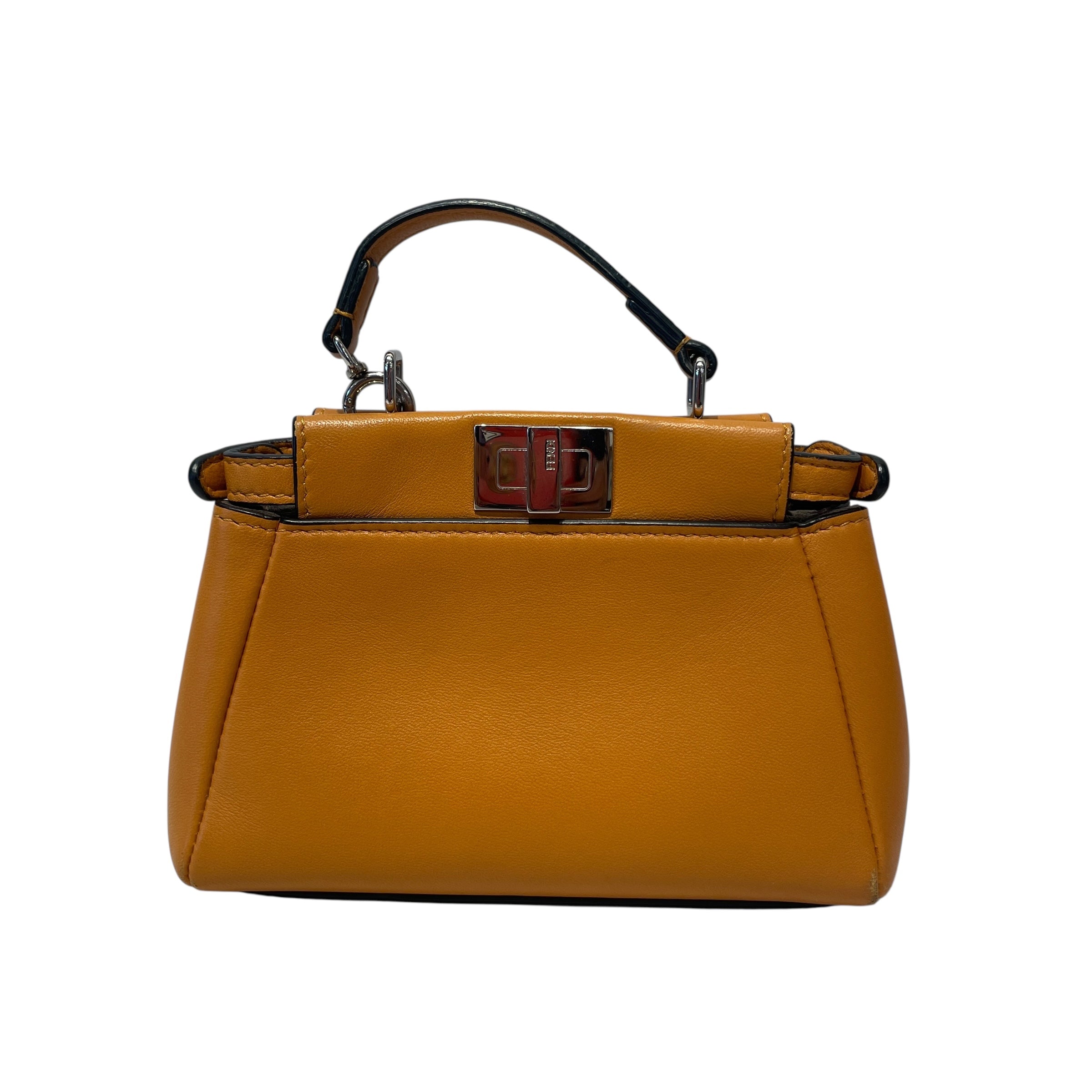 FENDI/Hand Bag/Leather/ORN/NANO PEEKABOO view 2