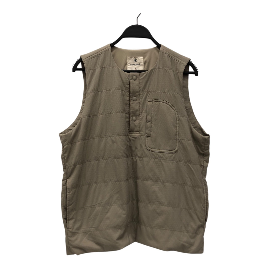 snow peak/Vest/S/Polyester/CRM/FLEXIBLE INSULATED VEST view 1