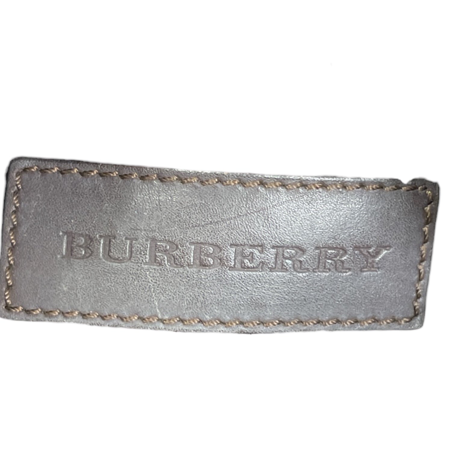 BURBERRY/Cross Body Bag/Leather/BRW/BARREL LEATHER/BOWLING BAG view 3