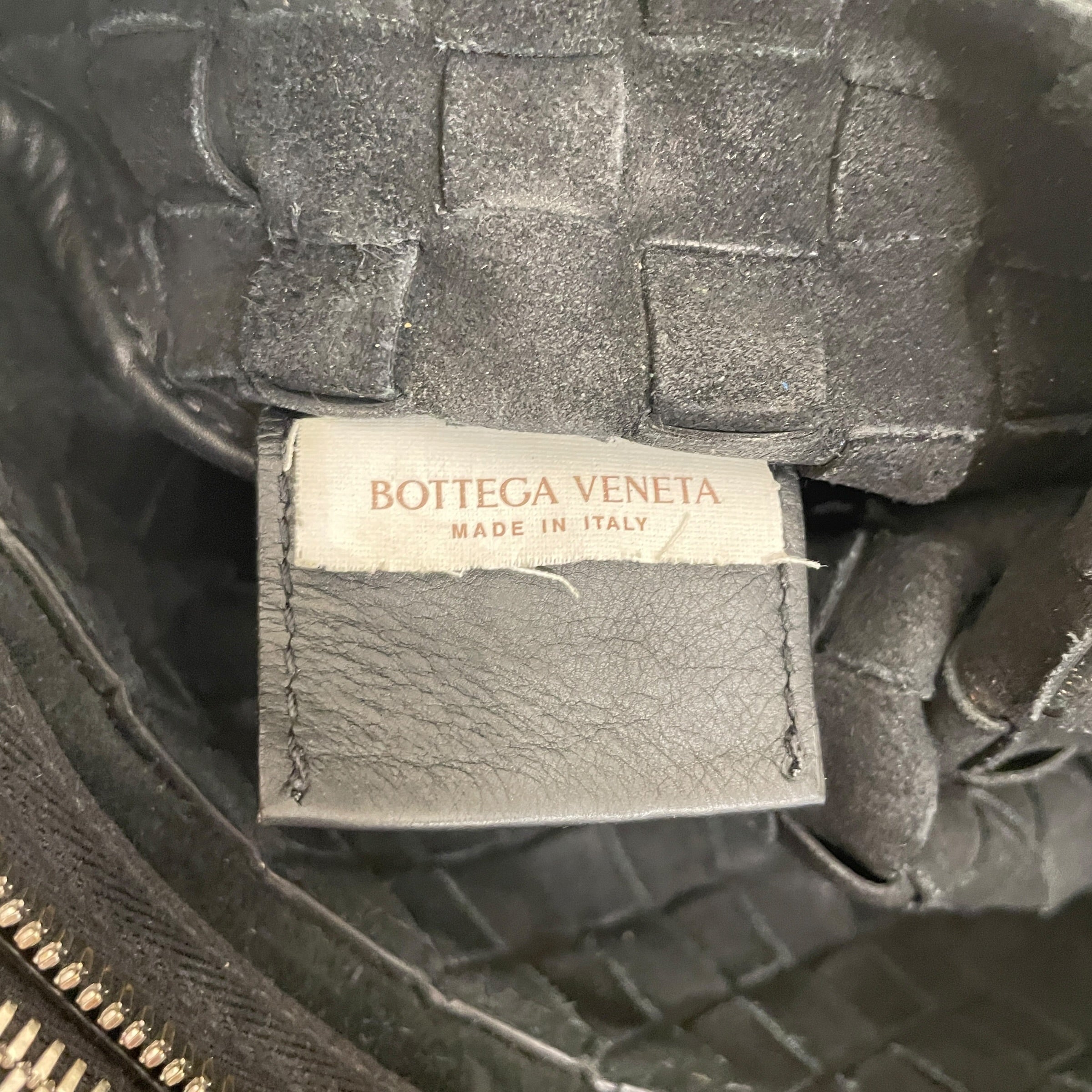 BOTTEGA VENETA/Cross Body Bag/Leather/BLK/DUO BAG DESIGN view 5