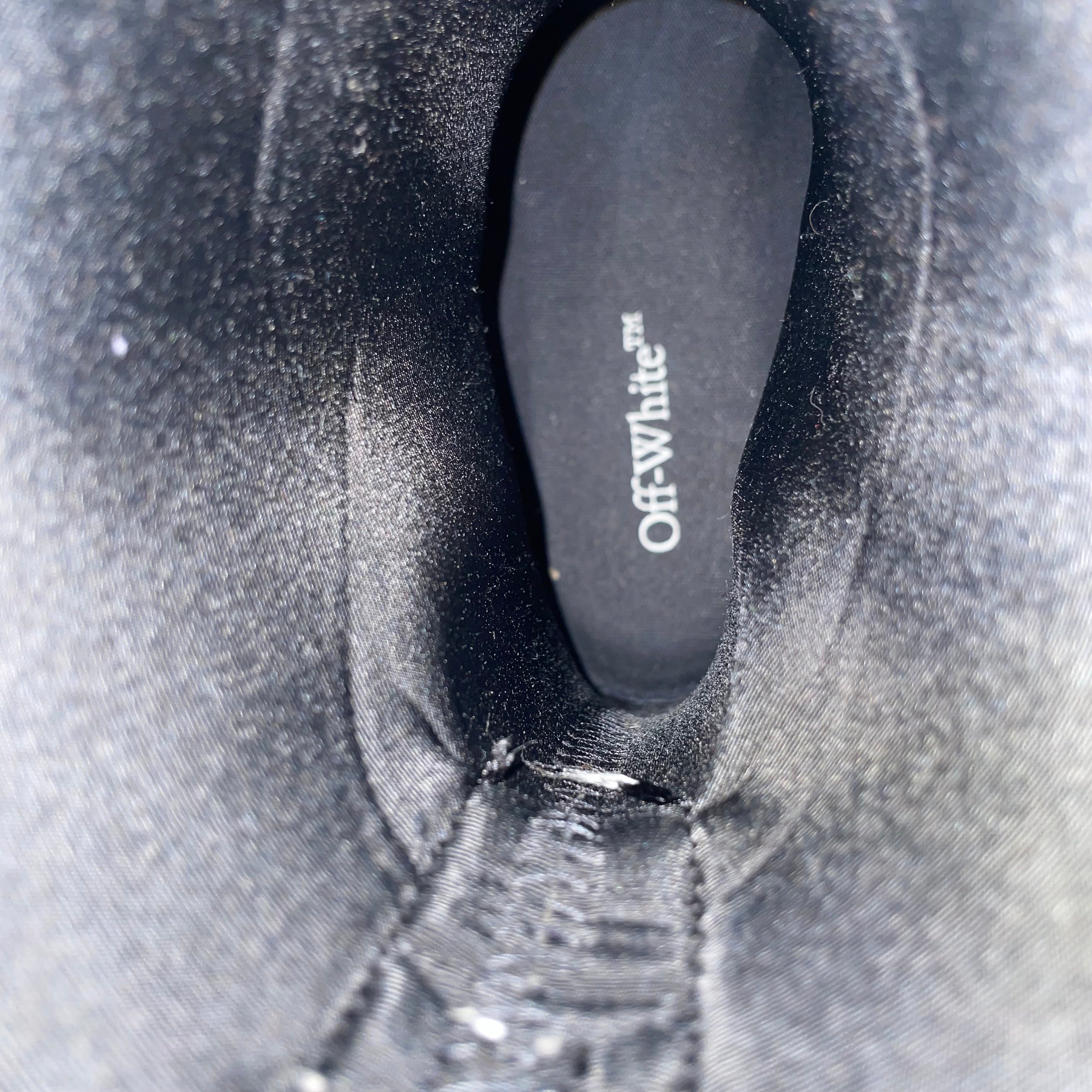 OFF-WHITE/Boots/EU 40/Nylon/BLK/ view 3
