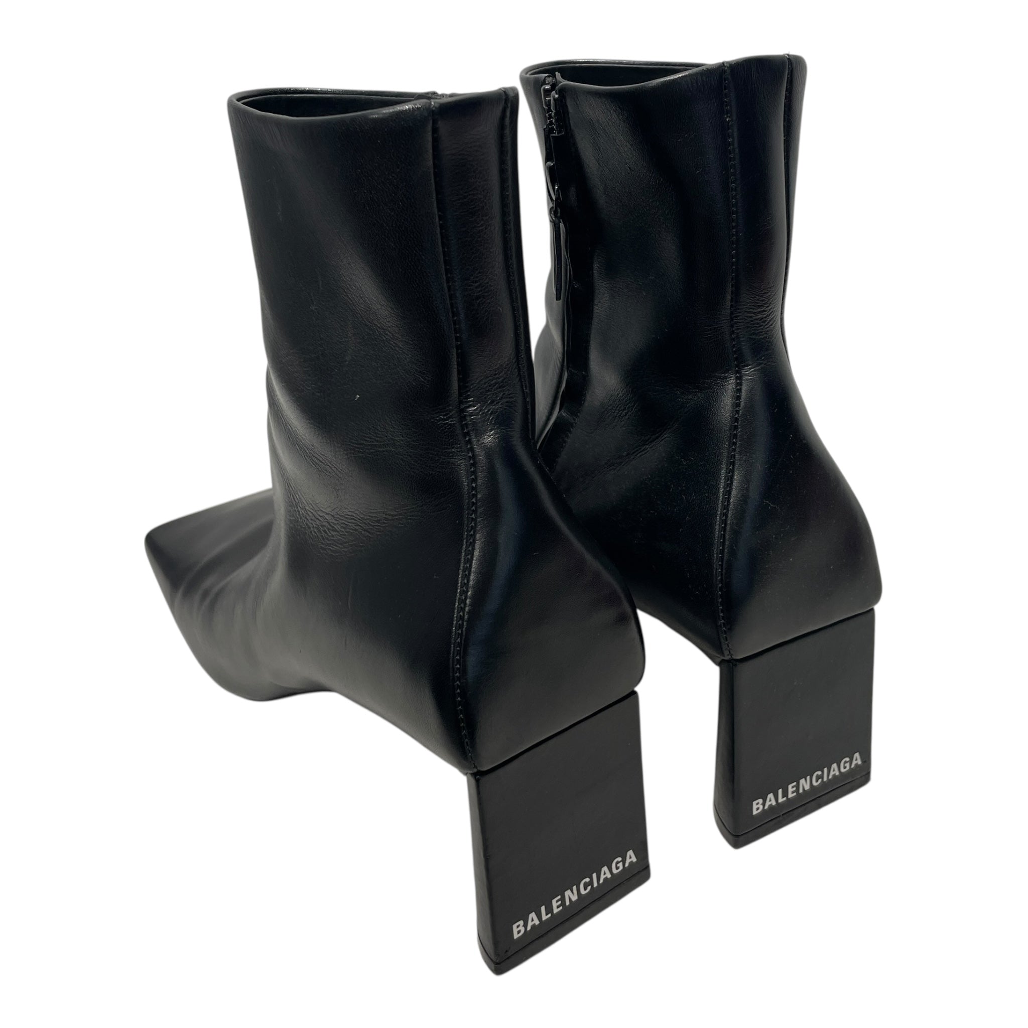 BALENCIAGA/Boots/EU 41.5/Leather/BLK/ view 2