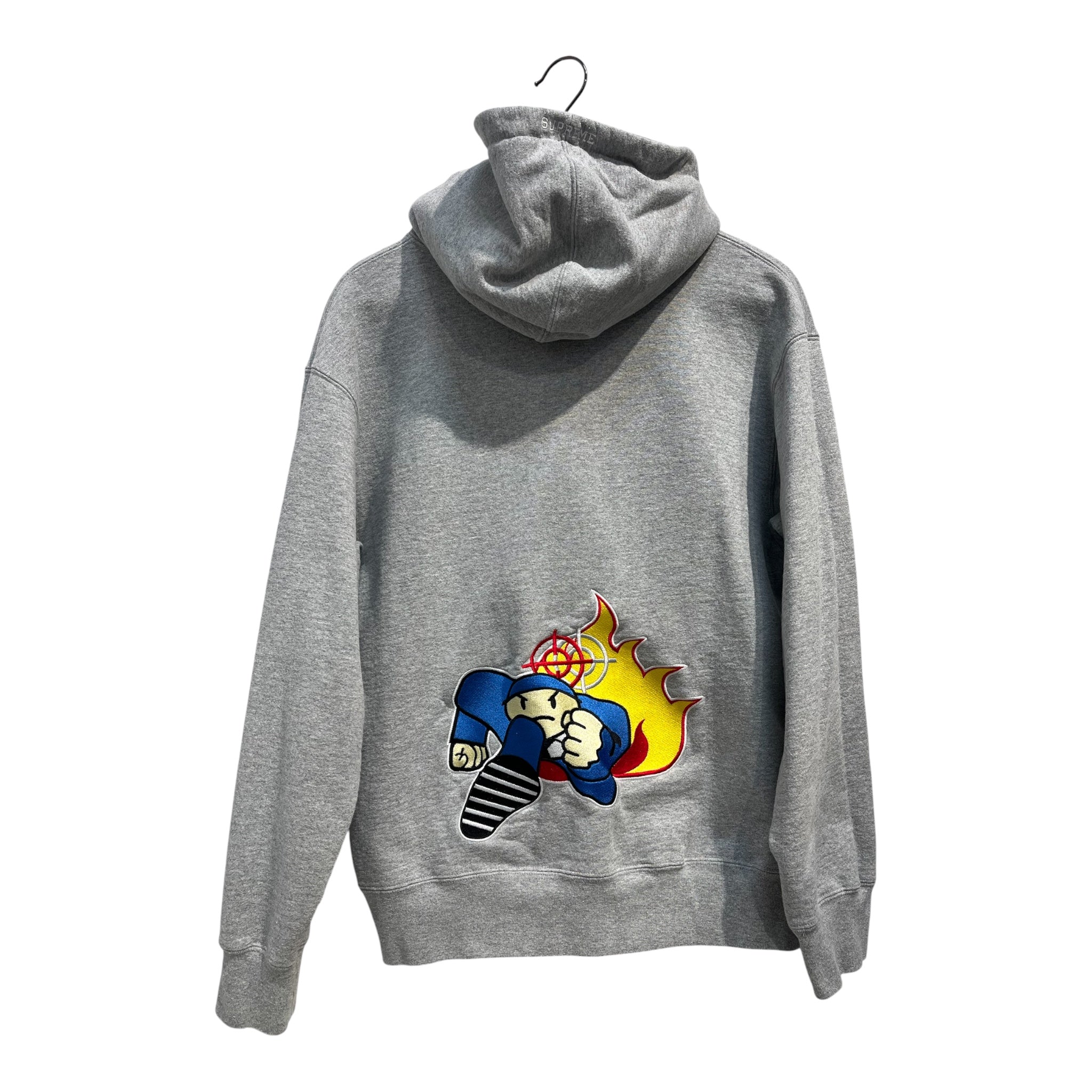 Supreme/Hoodie/M/Cotton/GRY/X DUCK DOWN RECORDS FW 2022 view 2