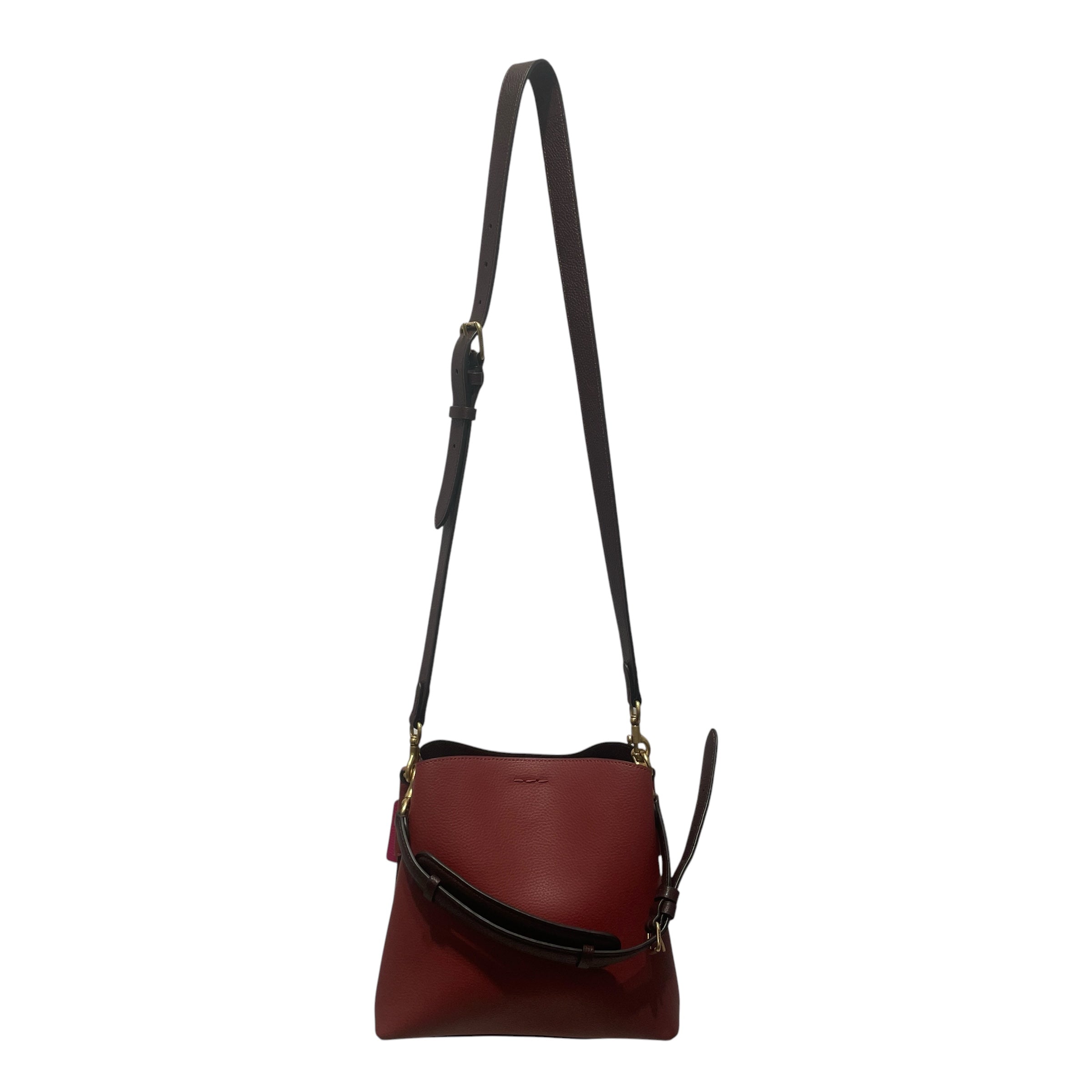 COACH/Cross Body Bag/Leather/BRD/pebble view 2