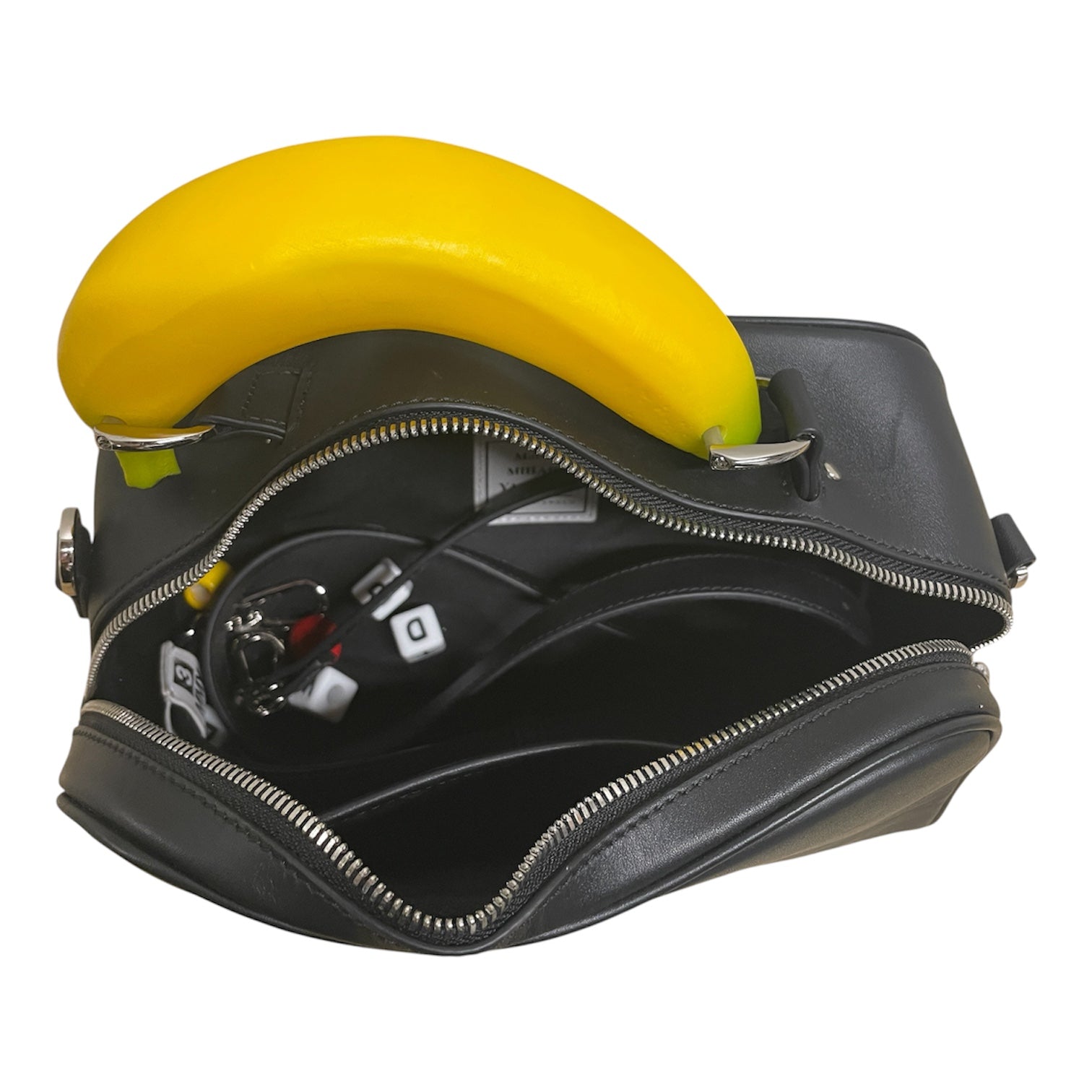 MIHARA YASUHIRO/Bag/Leather/BLK/BANNANA HANDLE/CROSSBDY view 3