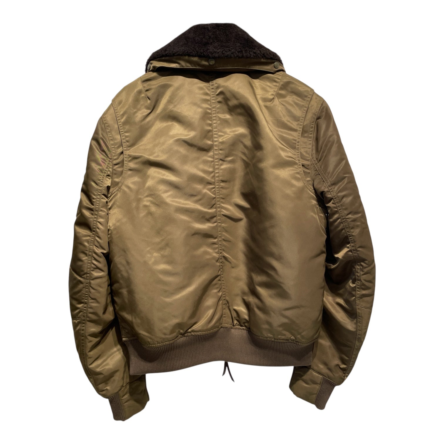 BURBERRY BRIT/Coat/XXL/Nylon/GRN/BOMBER view 2