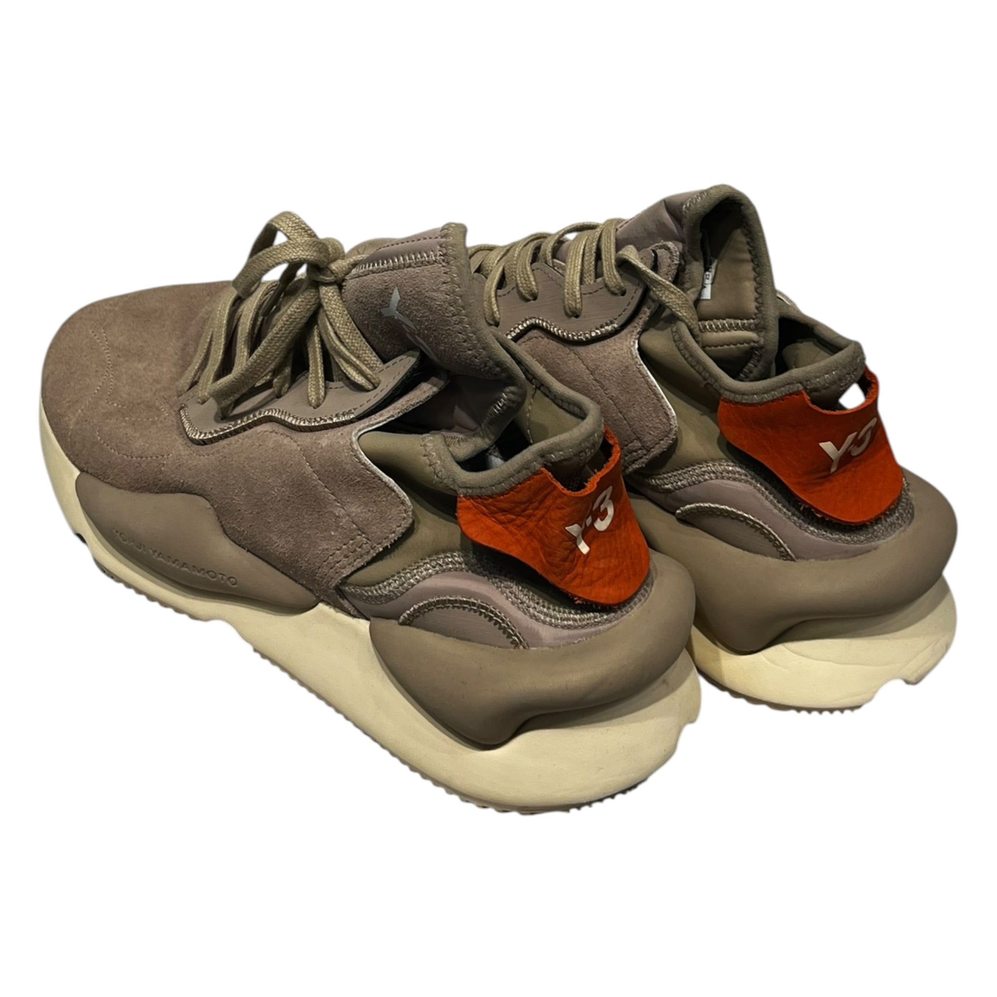 Y-3/Hi-Sneakers/US 12/Suede/KHK/Kaiwa Trace ART FX0908 view 2