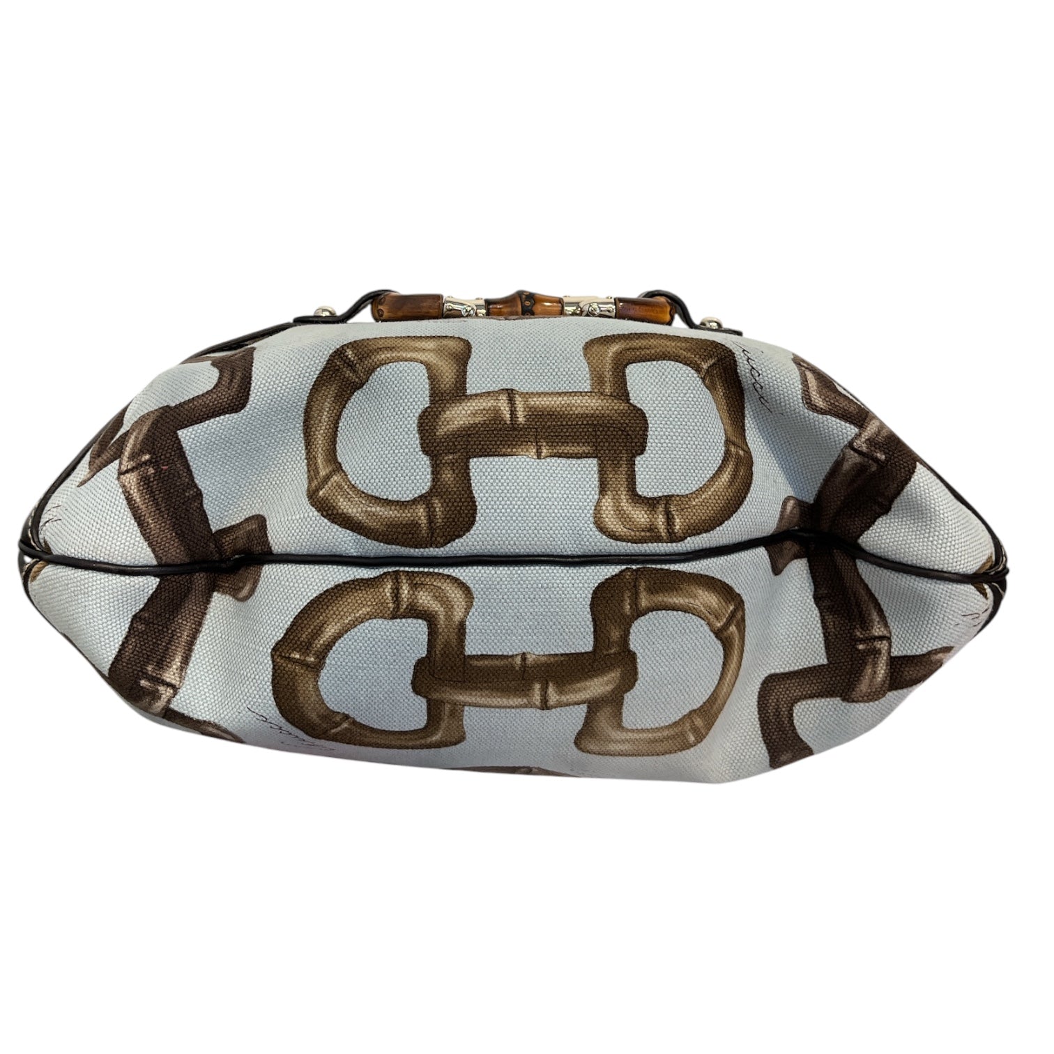 GUCCI/Hand Bag/All Over Print/Cotton/MLT/bamboo horsebit handbag view 3
