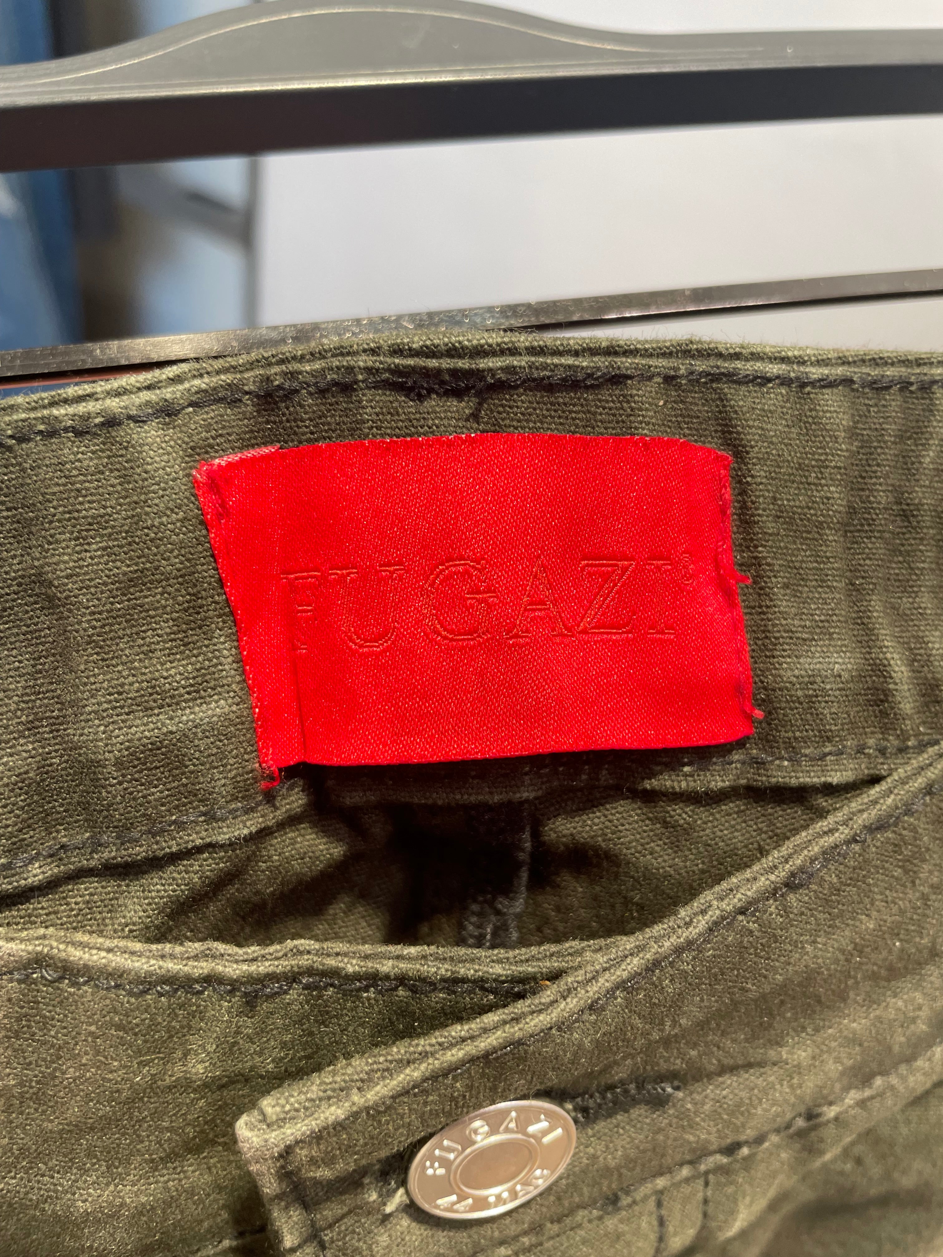 FUGAZI/Pants/S/Cotton/GRN/ view 3