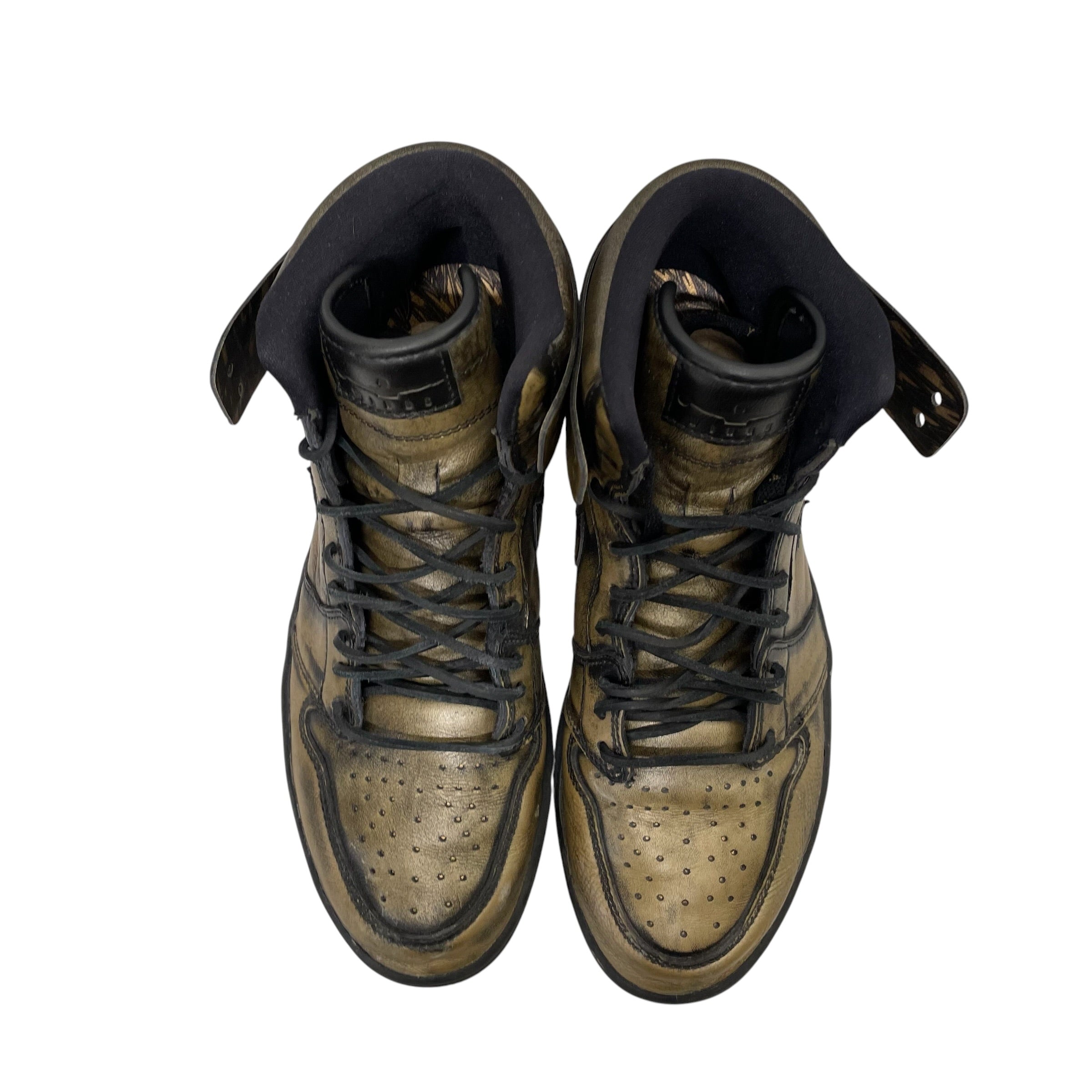 NIKE/Hi-Sneakers/US 10.5/GLD/jordan 1 wings view 5