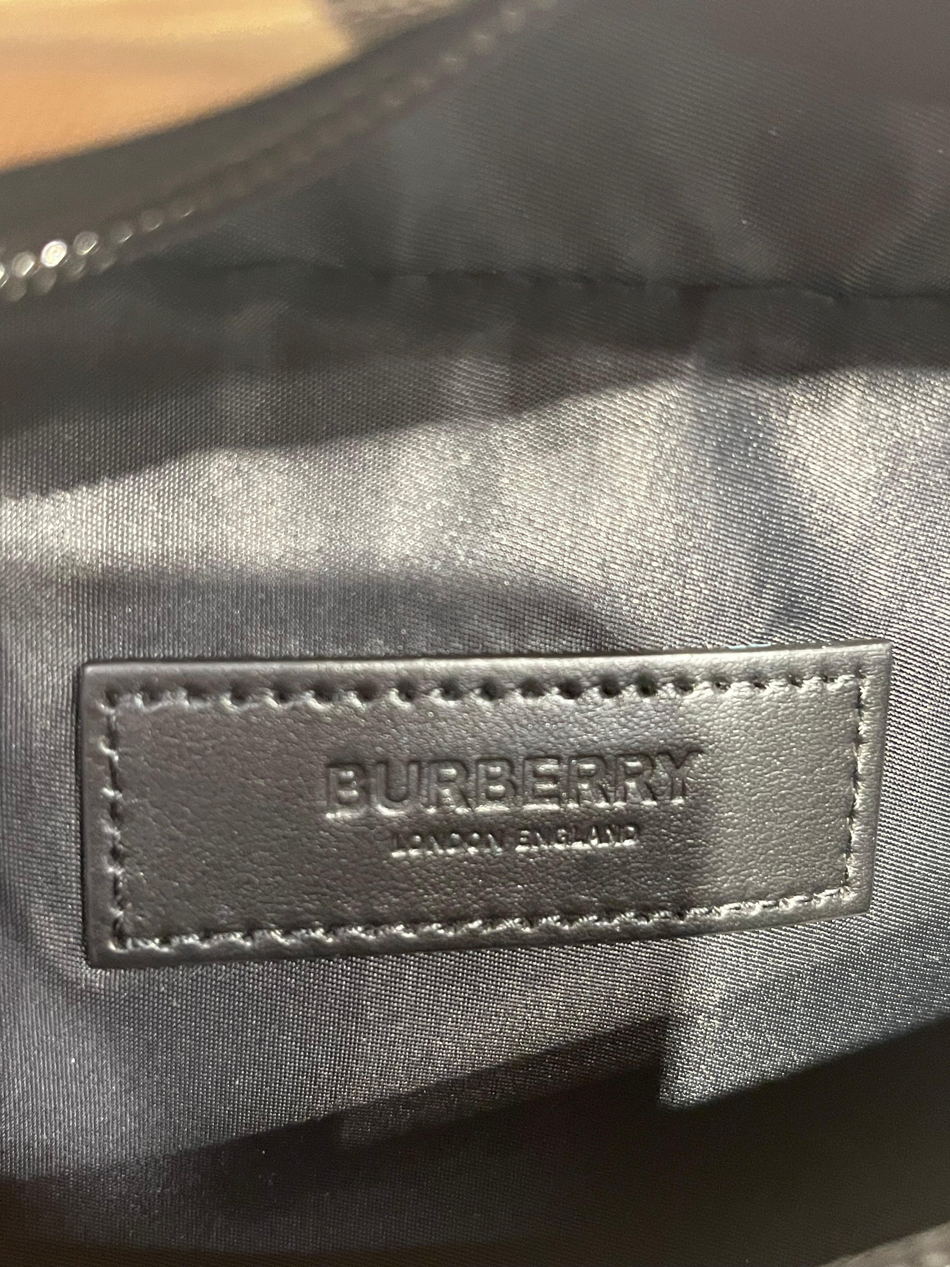 BURBERRY/Cross Body Bag/Tartan/Cotton/MLT/ view 4