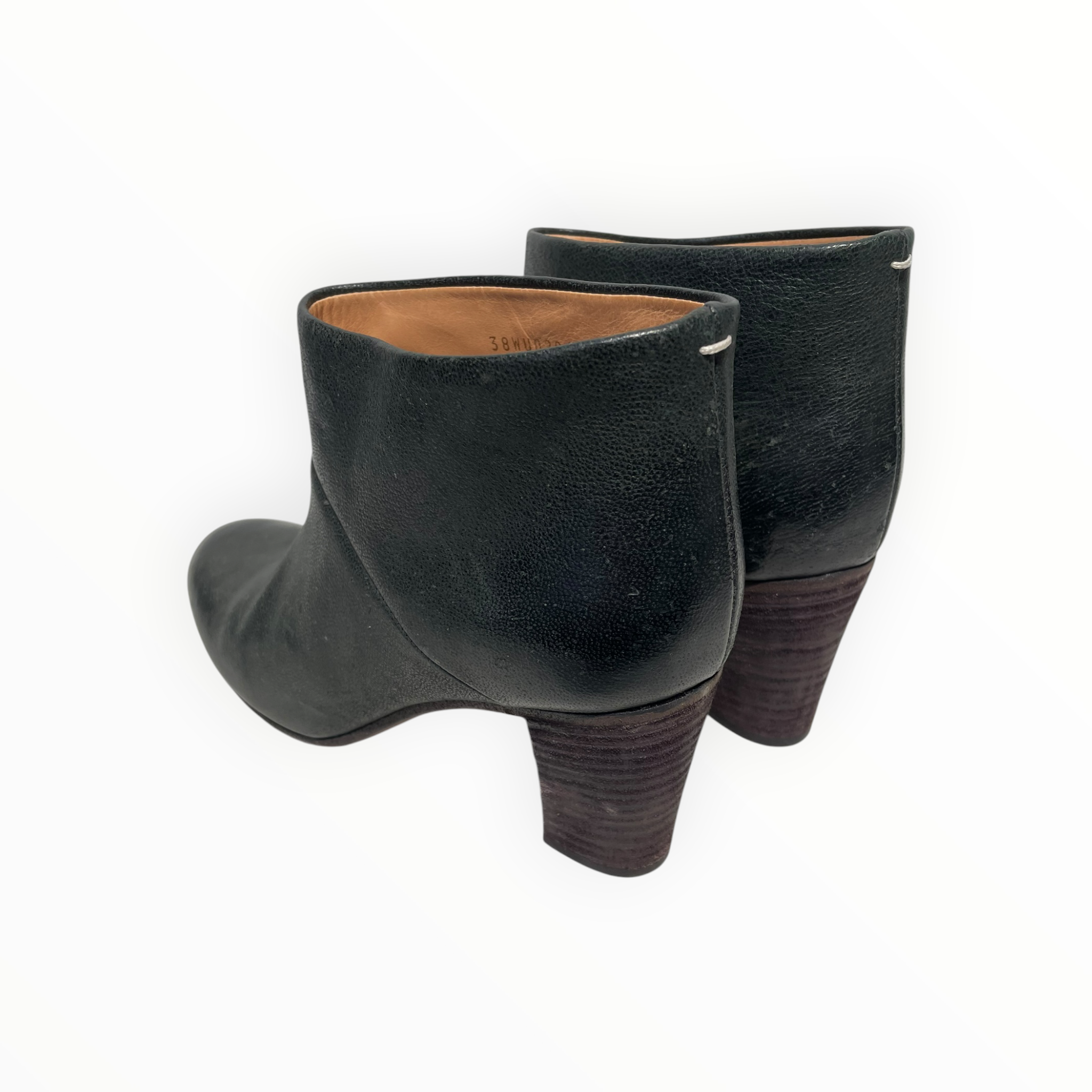 Maison Martin Margiela/Low-Sneakers/EU 38.5/Leather/GRY/ANKLE BOOTS view 2