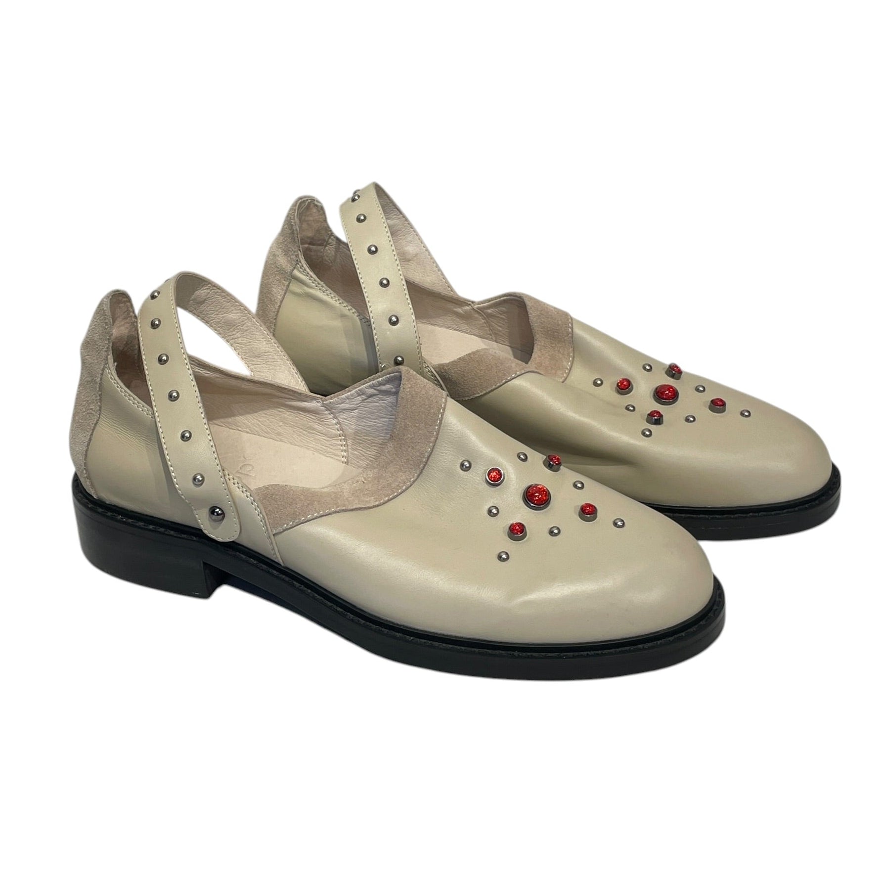 ROTTEN CLOSET/Loafers/EU 43/Leather/CRM/BIJOU LOAFER view 1