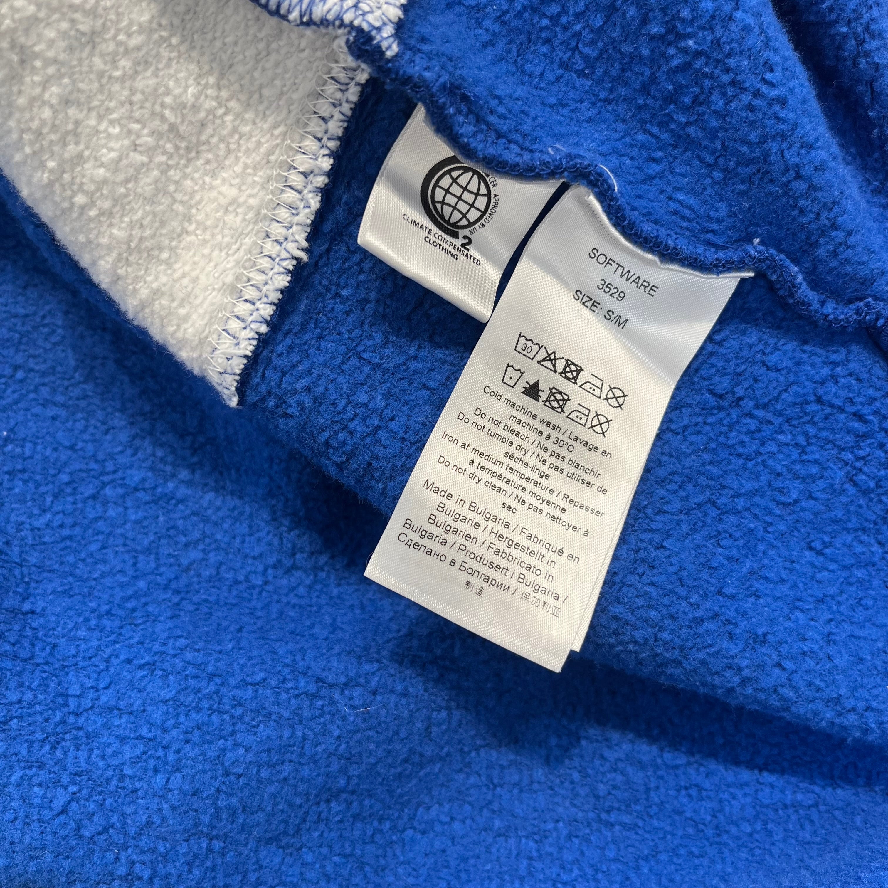GANNI/Hoodie/M/Cotton/BLU/BLU/WHT COLORBLOCK view 4