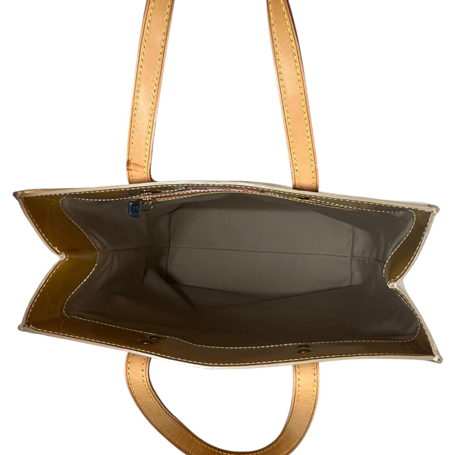 LOUIS VUITTON/Tote Bag/Monogram/Leather/YEL/Reade Monogram view 7