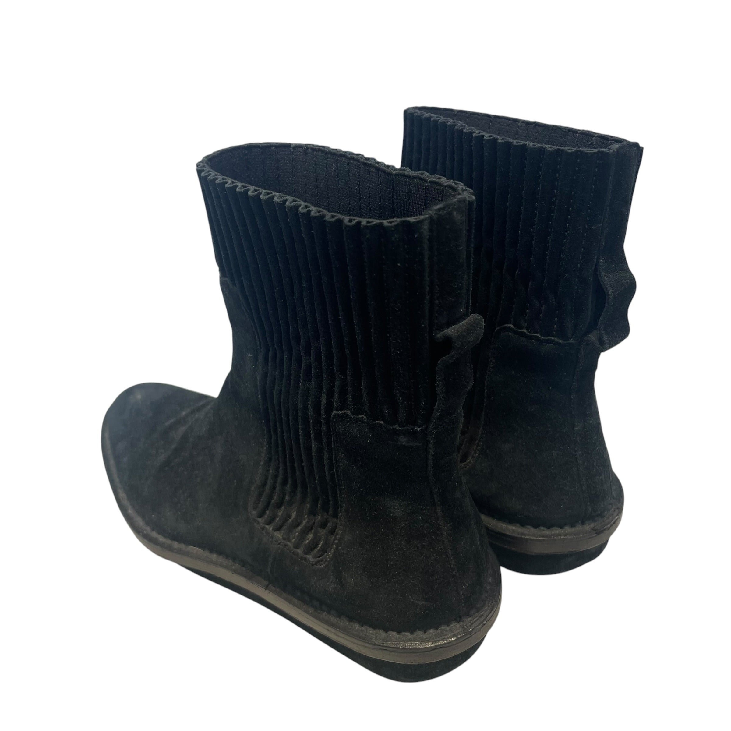 BALENCIAGA/Chelsea Boots/EU 39.5/Suede/BLK/SUEDE SOLE/RIBBED SIDES view 2