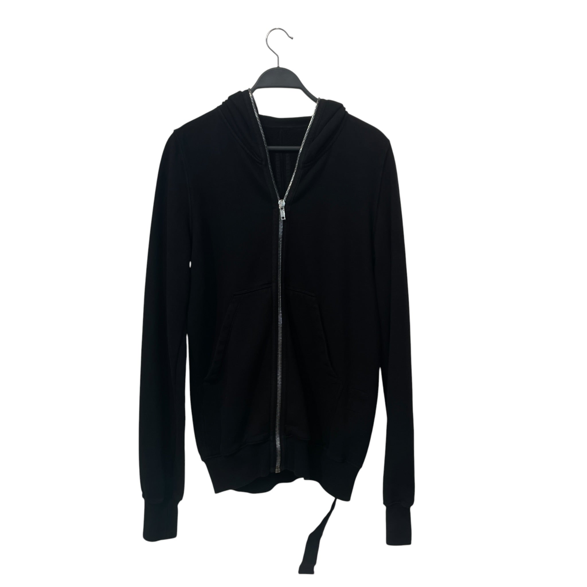 Rick Owens/Zip Up Hoodie/S/Cotton/BLK/Oversize/ view 1