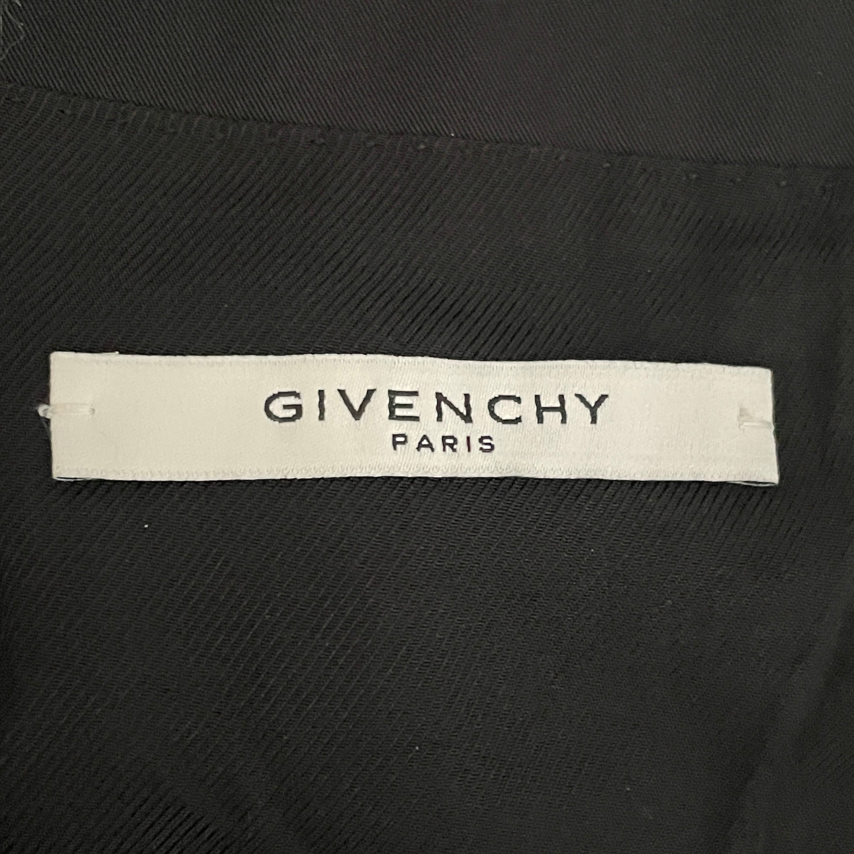 GIVENCHY/Tailored Jkt/Cotton/BLK/Runway Tailored Black Details view 3