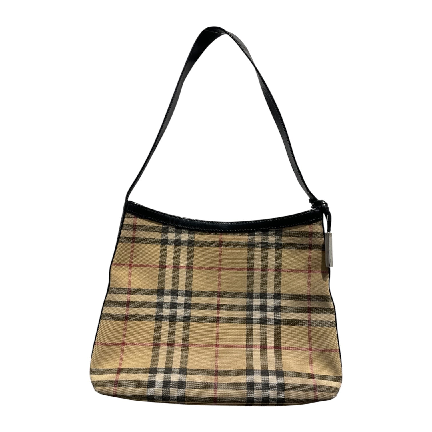 BURBERRY/Clutch Bag/Plaid/Nylon/CML/ view 2