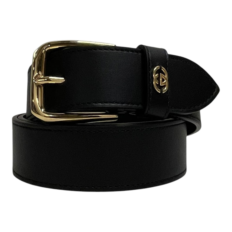 GUCCI/Belt/Leather/BLK/nwt