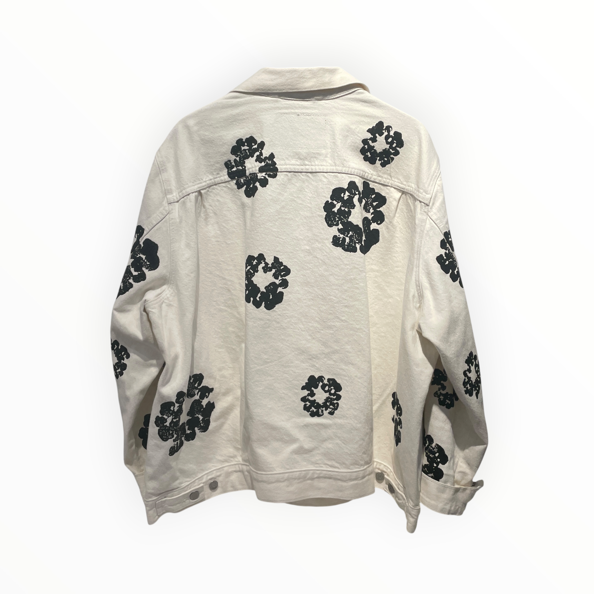 Levi's/DENIM TEARS/Denim Jkt/XXL/Denim/WHT/All Over Print/type 2 view 2