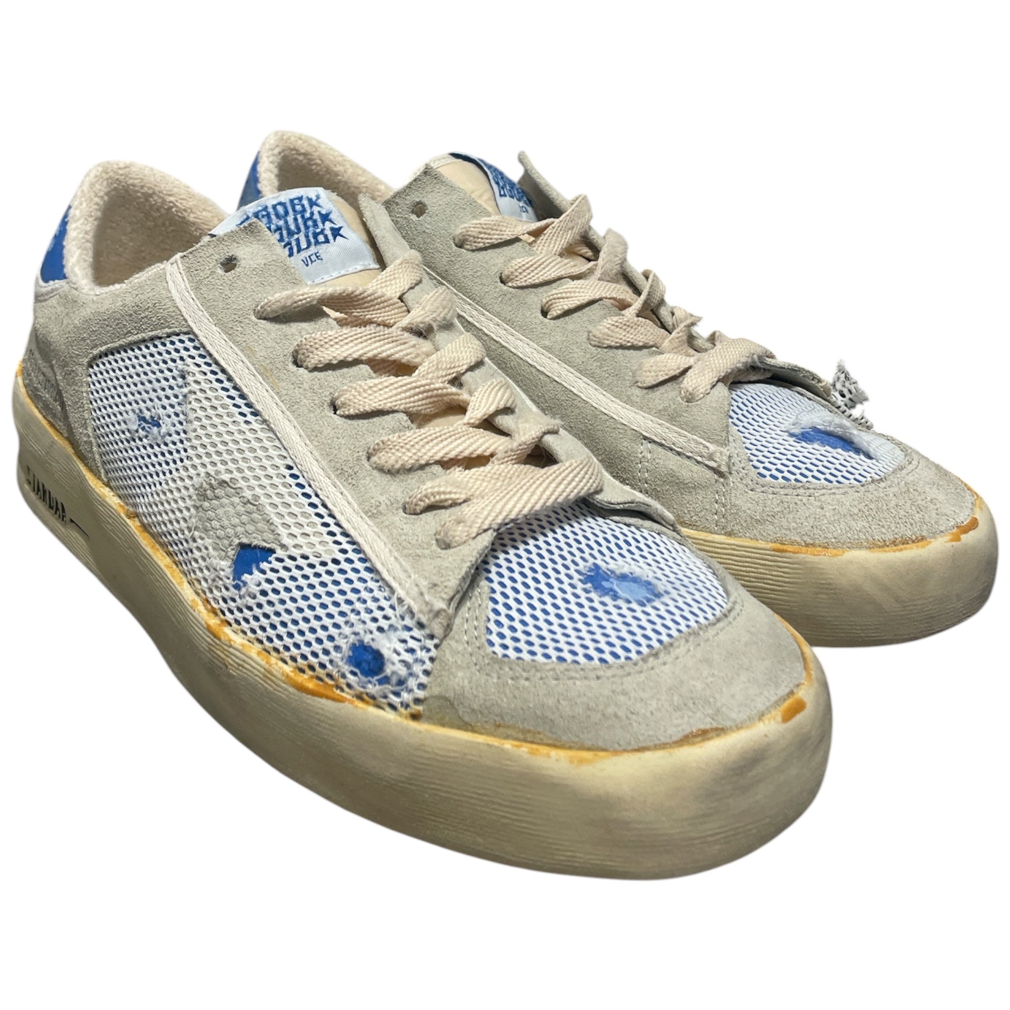 GOLDEN GOOSE/Low-Sneakers/EU 41/Leather/GRY/Stardan Mesh Sneaker view 1