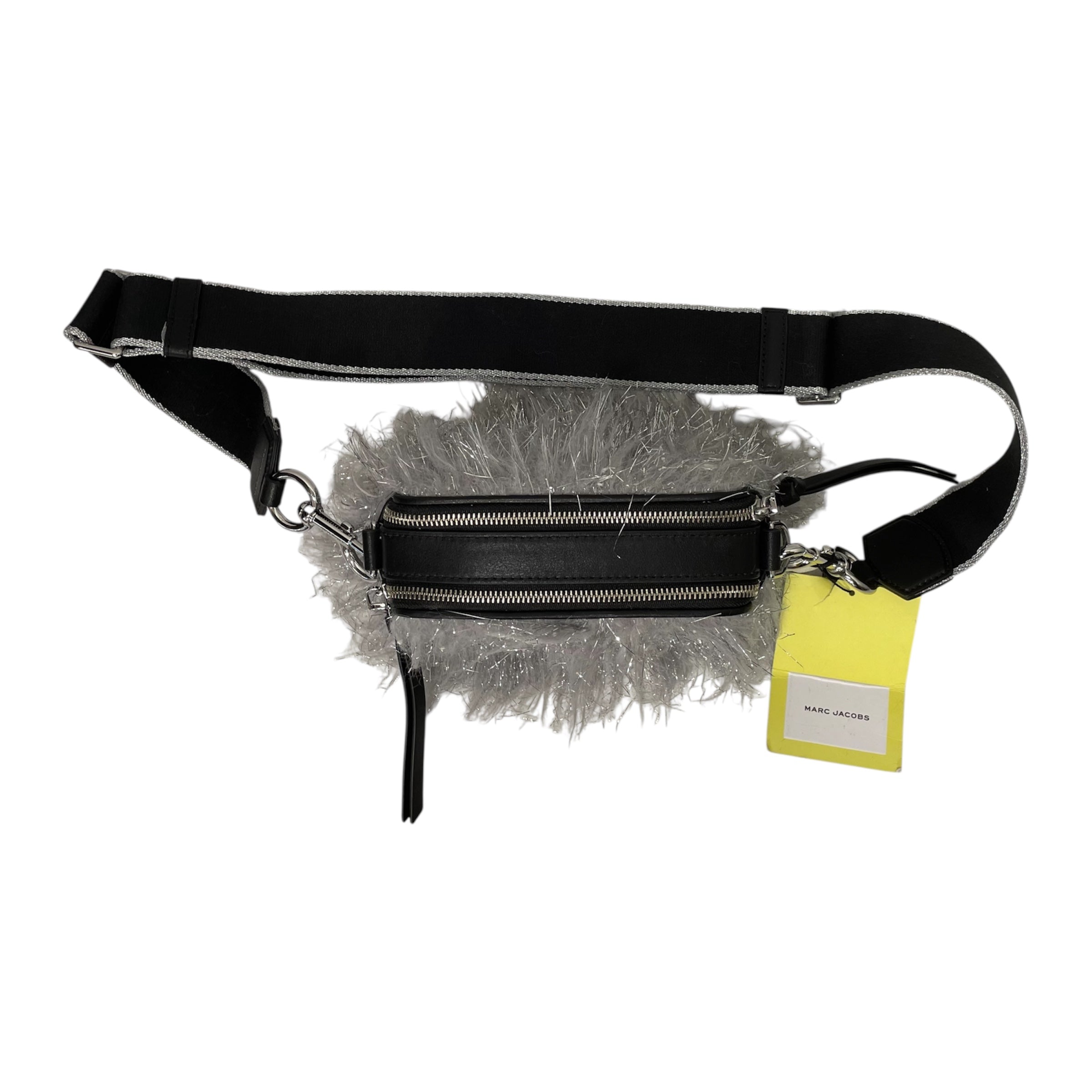 MARC JACOBS/Cross Body Bag/Fake Fur/GRY/SILVER view 3