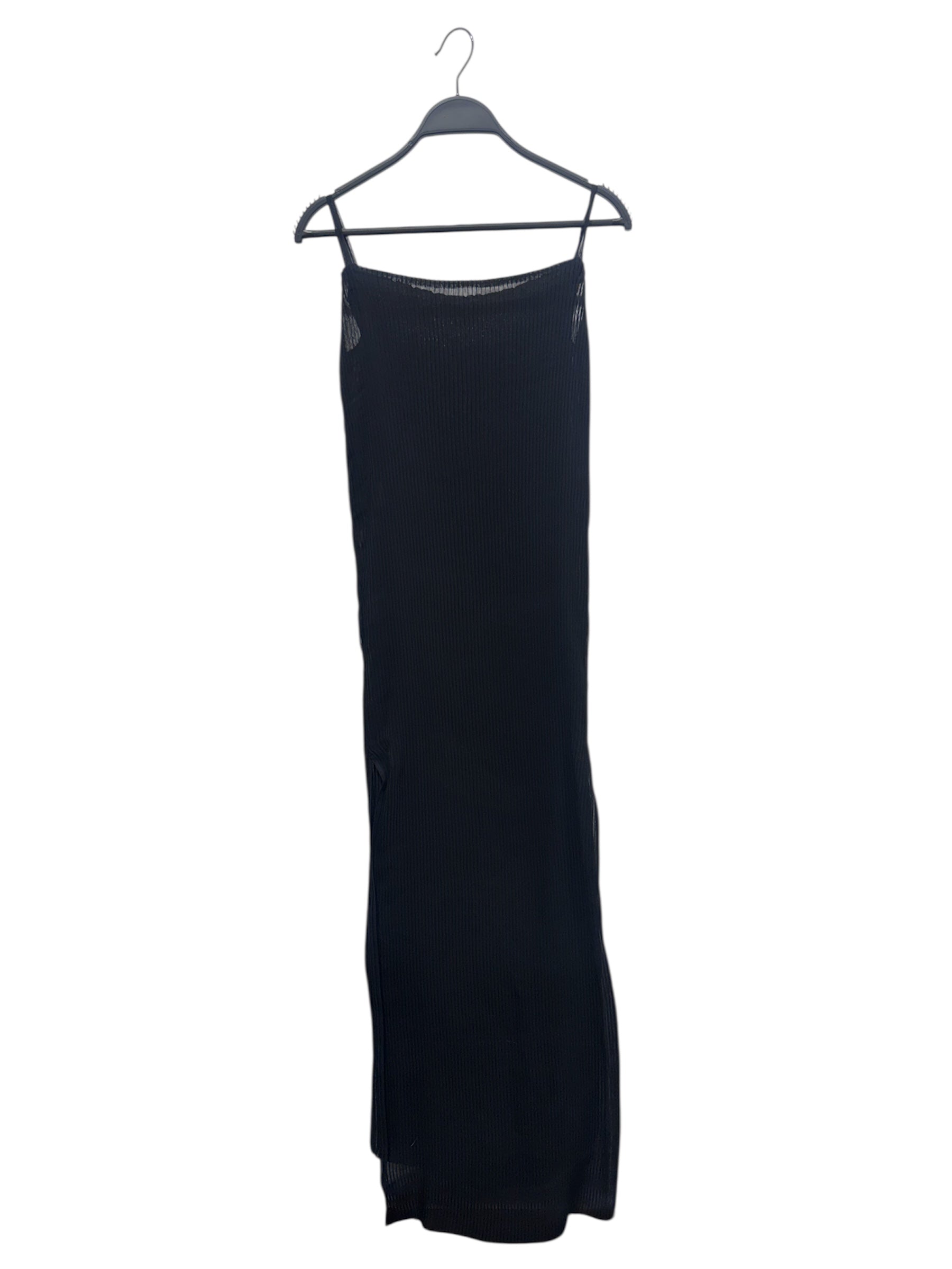 ISSEY MIYAKE/SL Dress/S/Polyester/BLK/Midi Length/ view 2