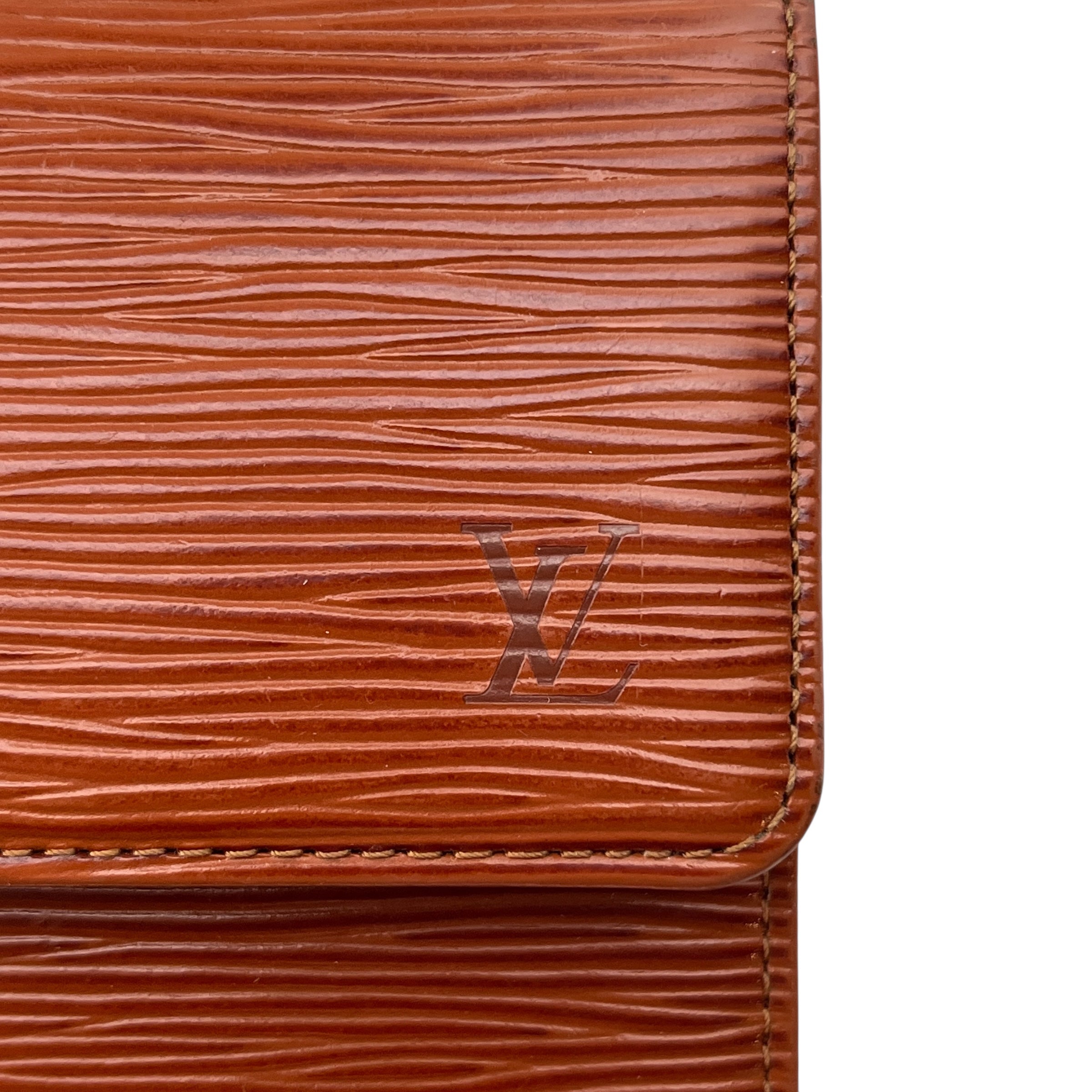 LOUIS VUITTON/Long Wallet/Leather/BRW/EPI LEATHER view 6
