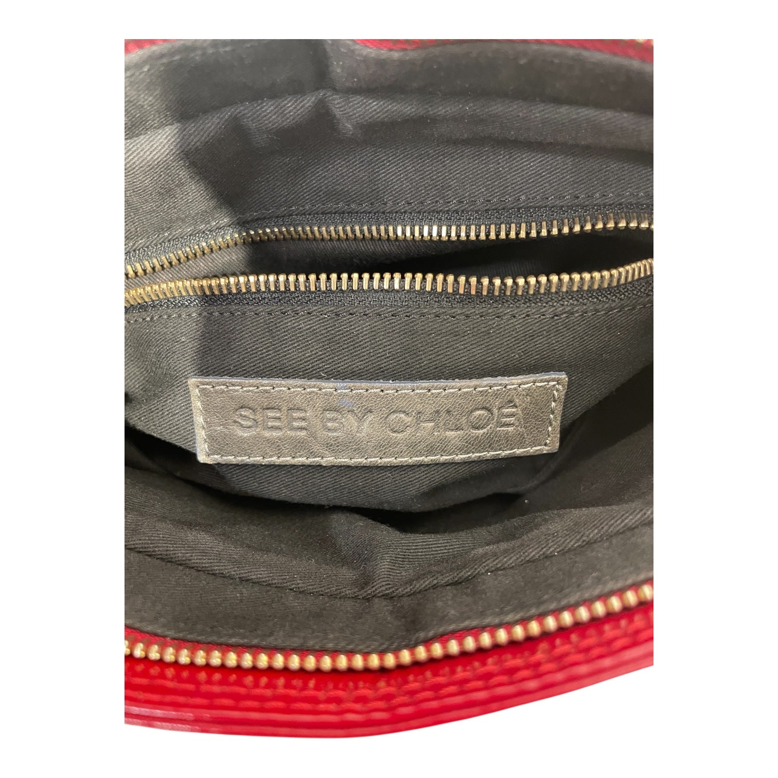 SEE BY CHLOE/Pouch/Leather/RED/POUCH/CROSSBODY view 5