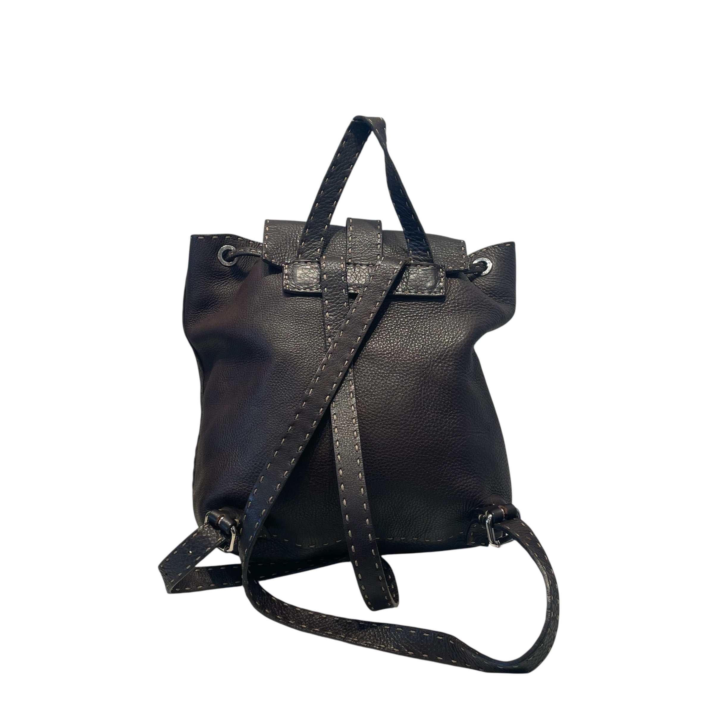 FENDI/Backpack/Leather/BRW/selleria view 2