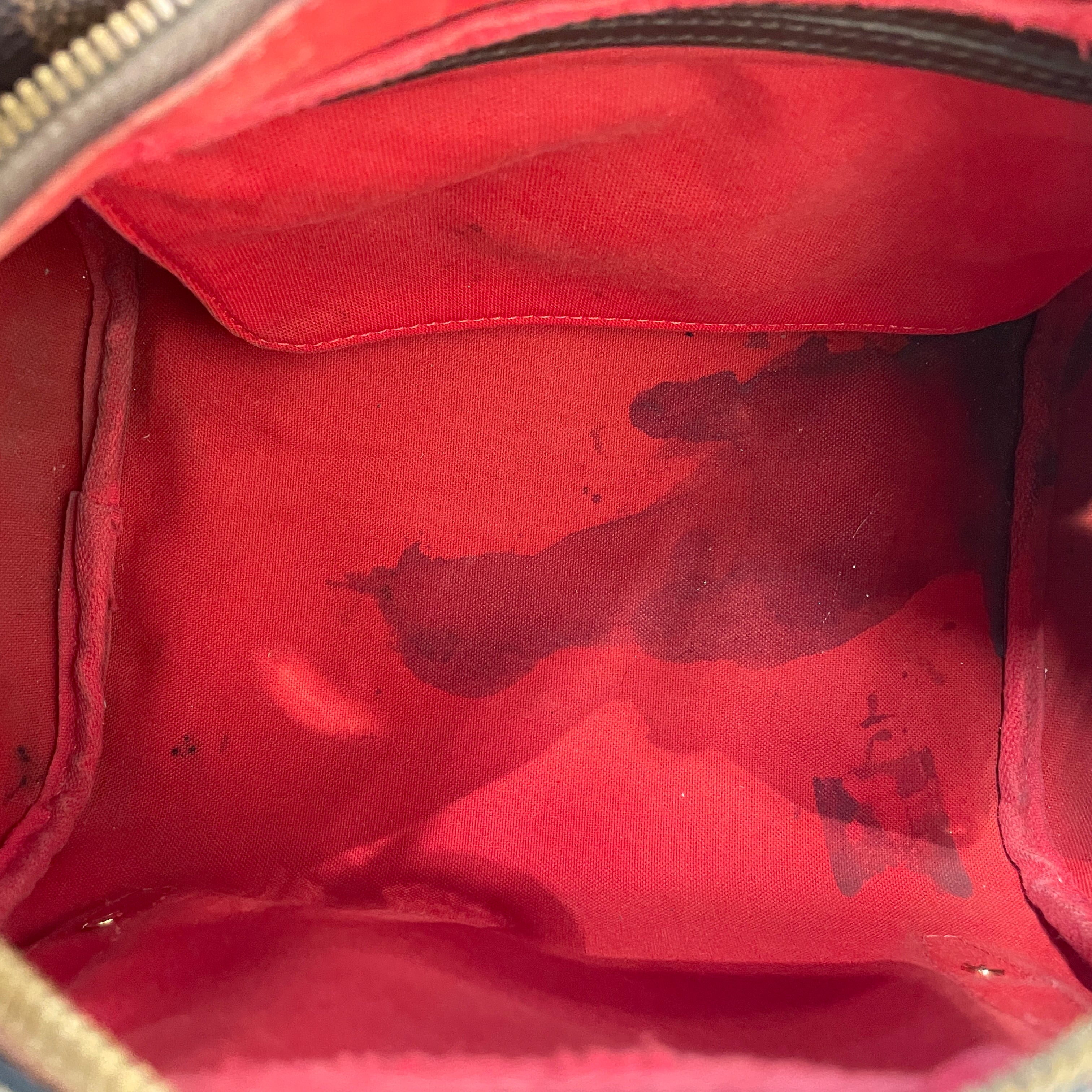 LOUIS VUITTON/Bag/Monogram/Leather/BRW/Ebene Rivington view 3