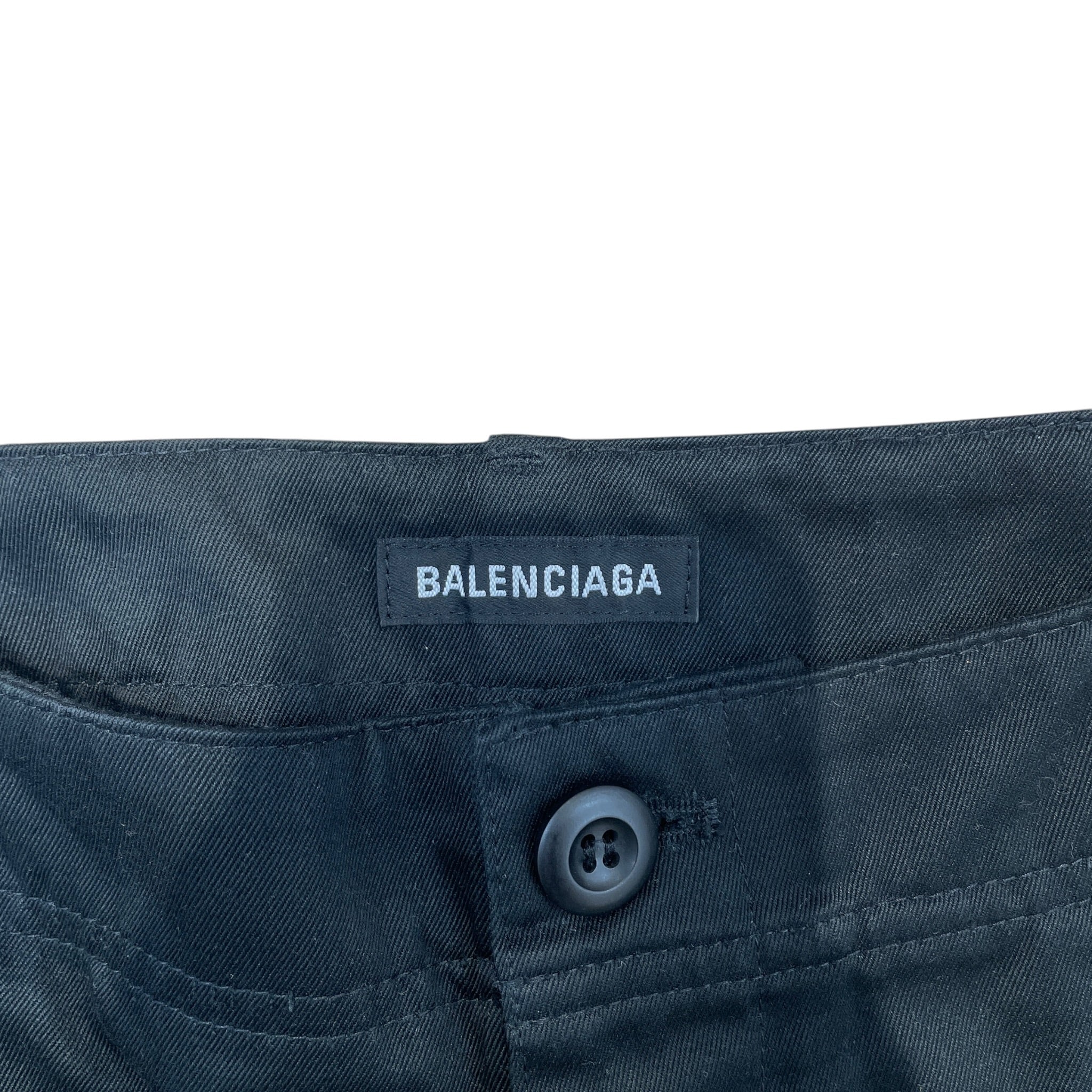 BALENCIAGA/Cargo Pants/50/Cotton/BLK/JP57 2019 02706 view 3