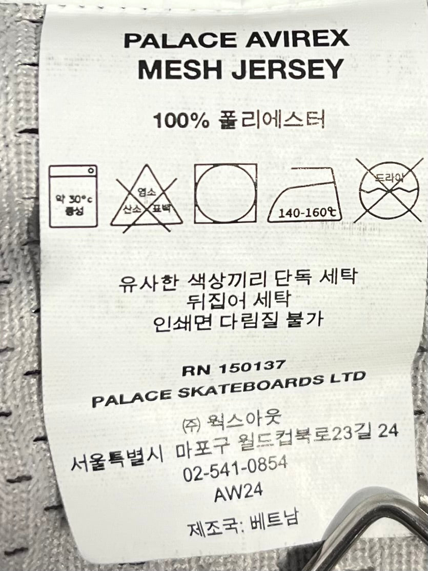 AVIREX/PALACE/T-Shirt/M/Polyester/GRY/jersey view 6