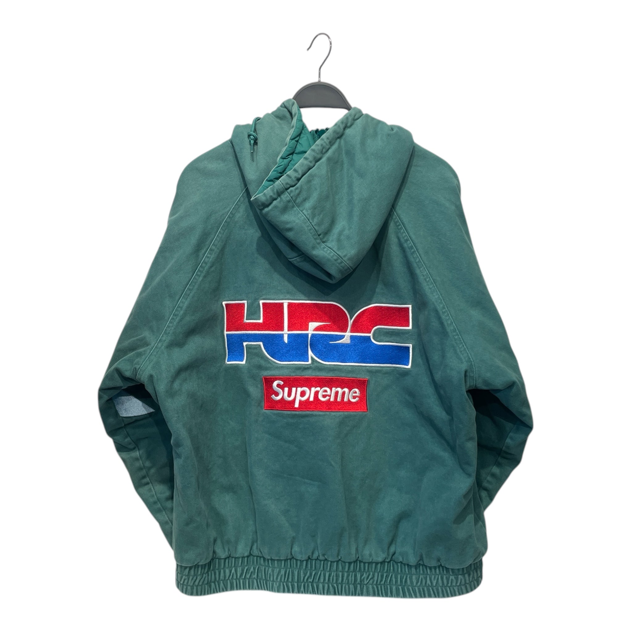Supreme/Fox Racing/Jacket/XL/Cotton/GRN/HONDA / WORK JACKET view 2