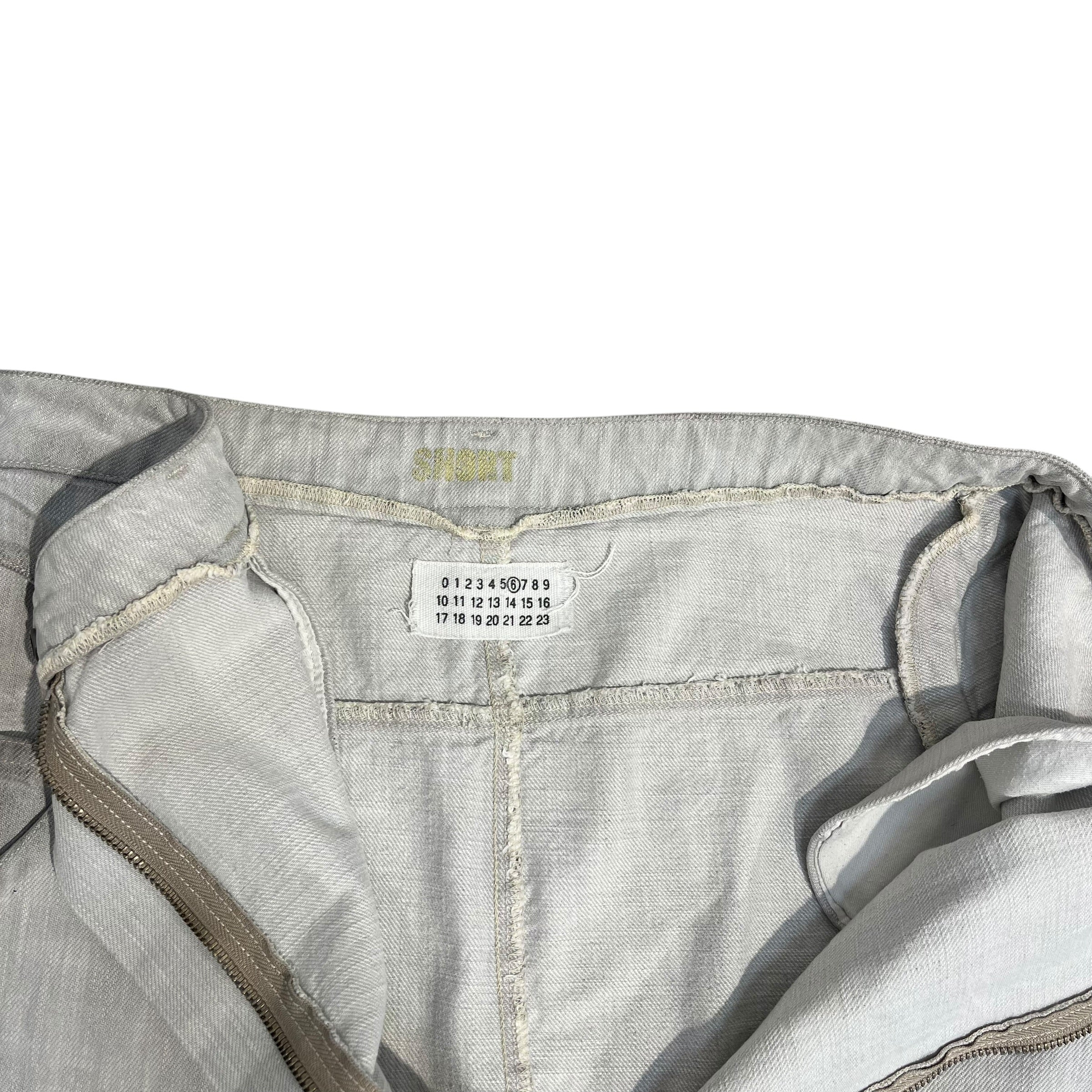 Martin Margiela/Skirt/36/Cotton/GRY/cresent pocket view 3
