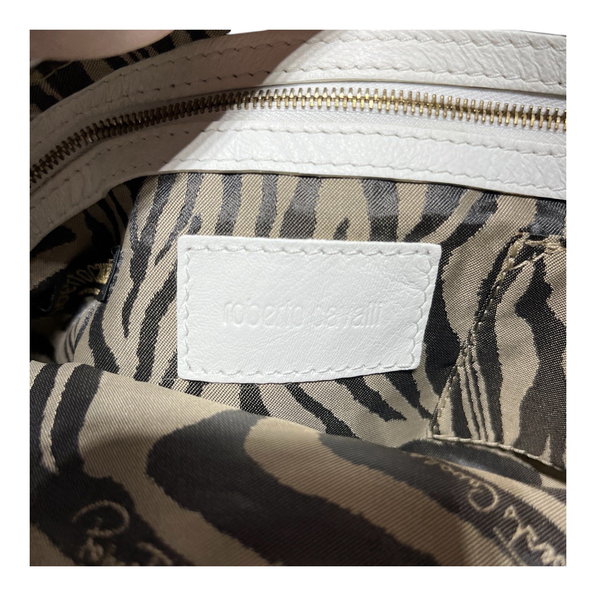 roberto cavalli/Bag/Fur/WHT/FOX FUR view 8