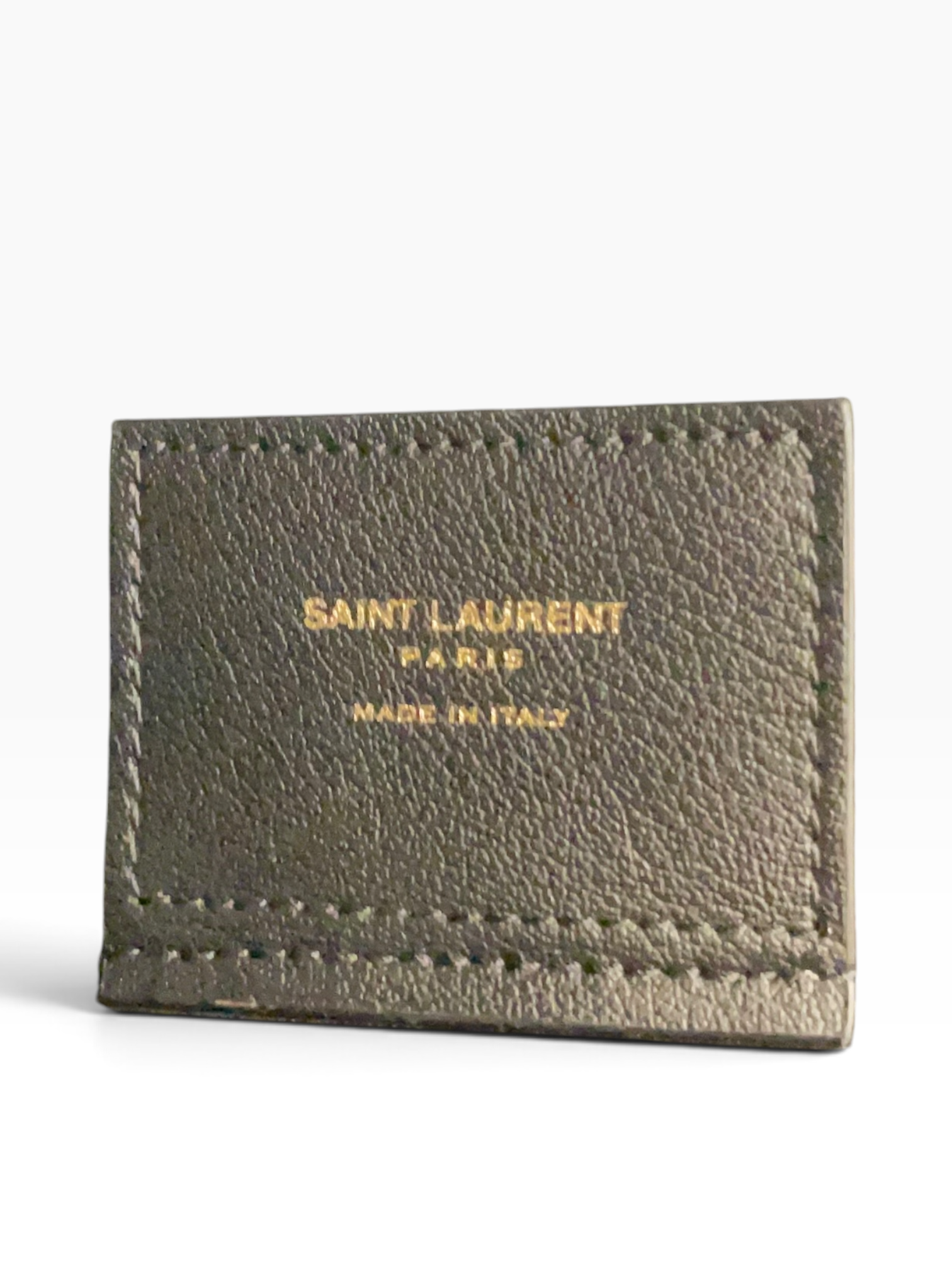 SAINT LAURENT/Tote Bag/Leather/BLK/Shopping Tote view 5