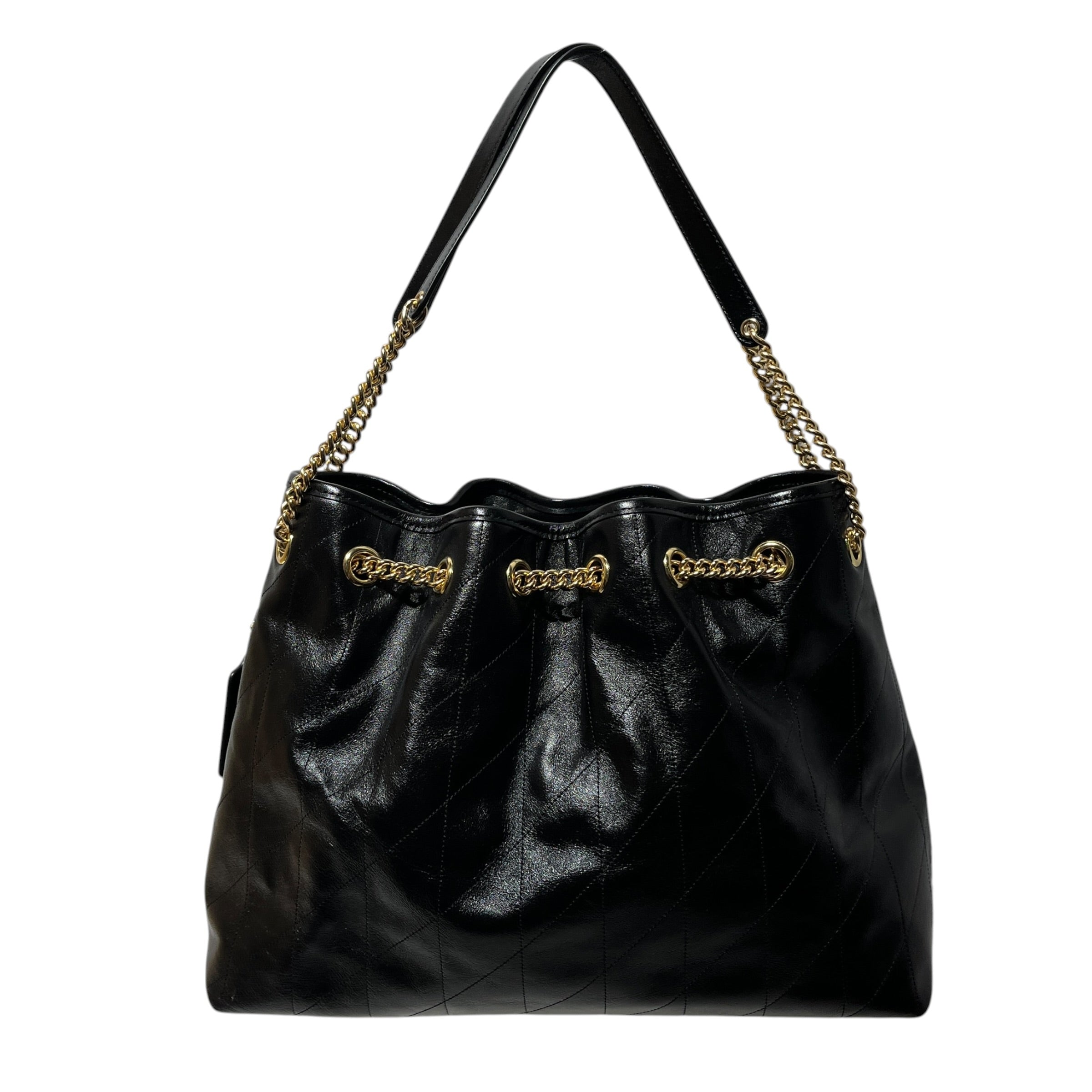 COACH/Bag/Leather/BLK/evelyn bag view 2