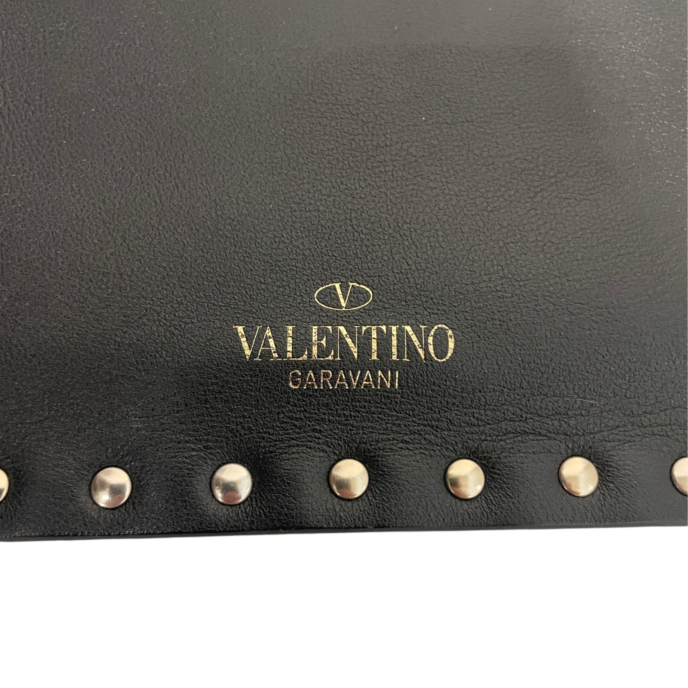 VALENTINO/Clutch Bag/Leather/BLK/KQBRQ9W view 3