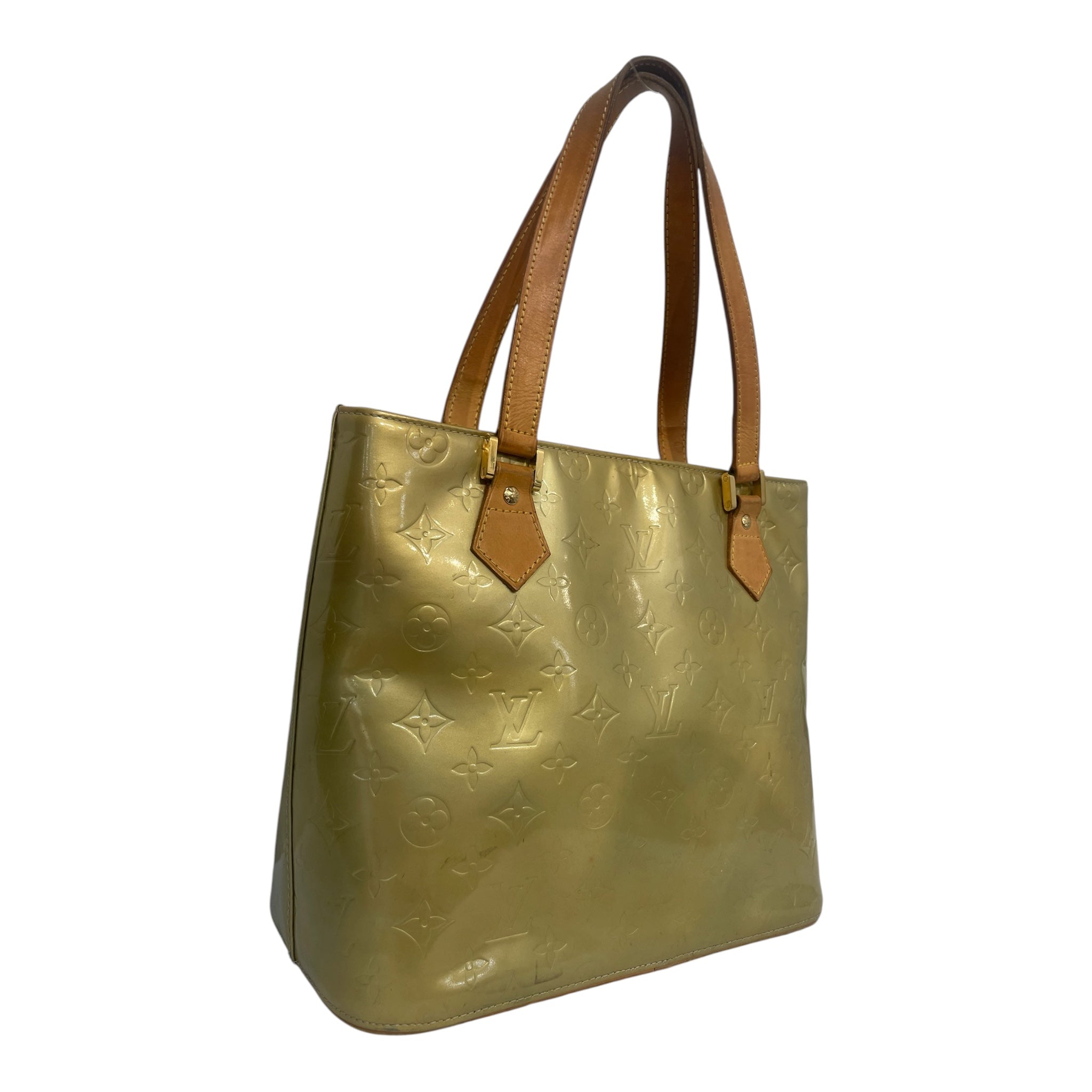 LOUIS VUITTON/Hand Bag/Monogram/Leather/CML/tompkins vernis bronze view 5