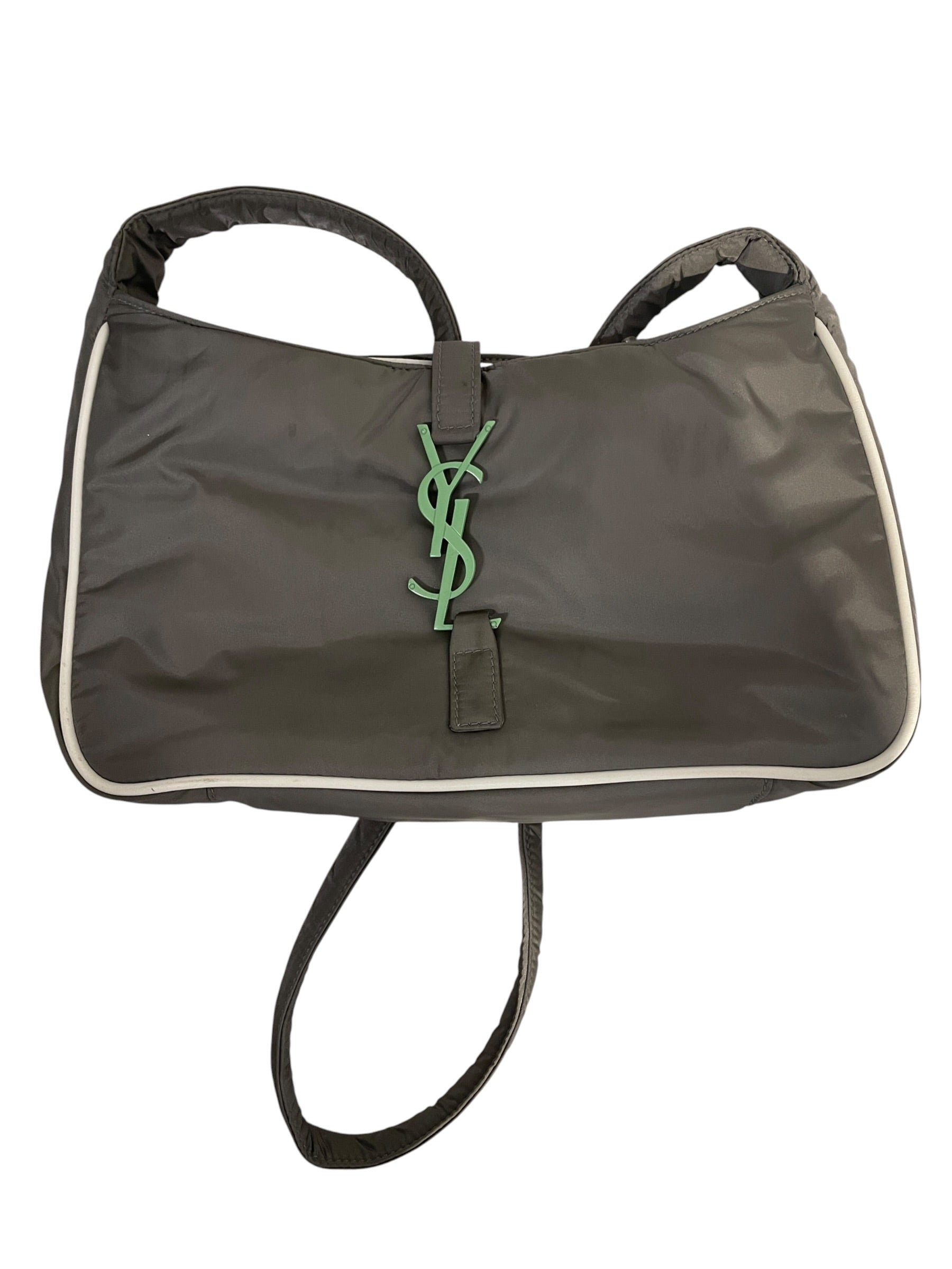 YVES SAINT LAURENT/Hand Bag/Nylon/GRY/QBKDR78 view 1