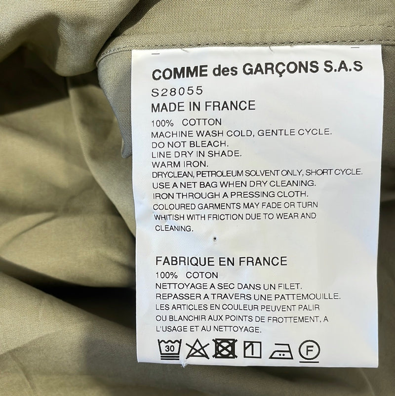COMME des GARCONS SHIRT/LS Shirt/S/Cotton/GRN/