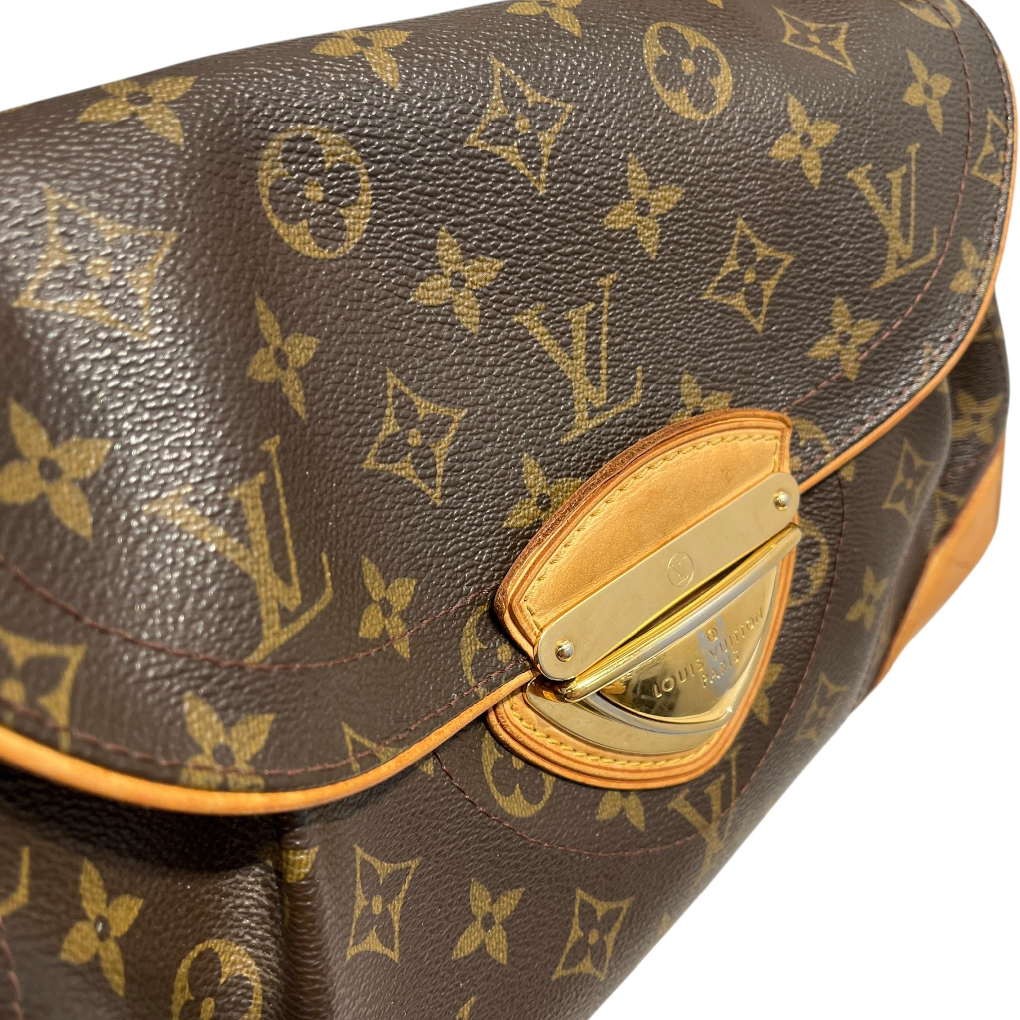LOUIS VUITTON/Hand Bag/Monogram/Leather/BRW/BEVERLY MM view 6