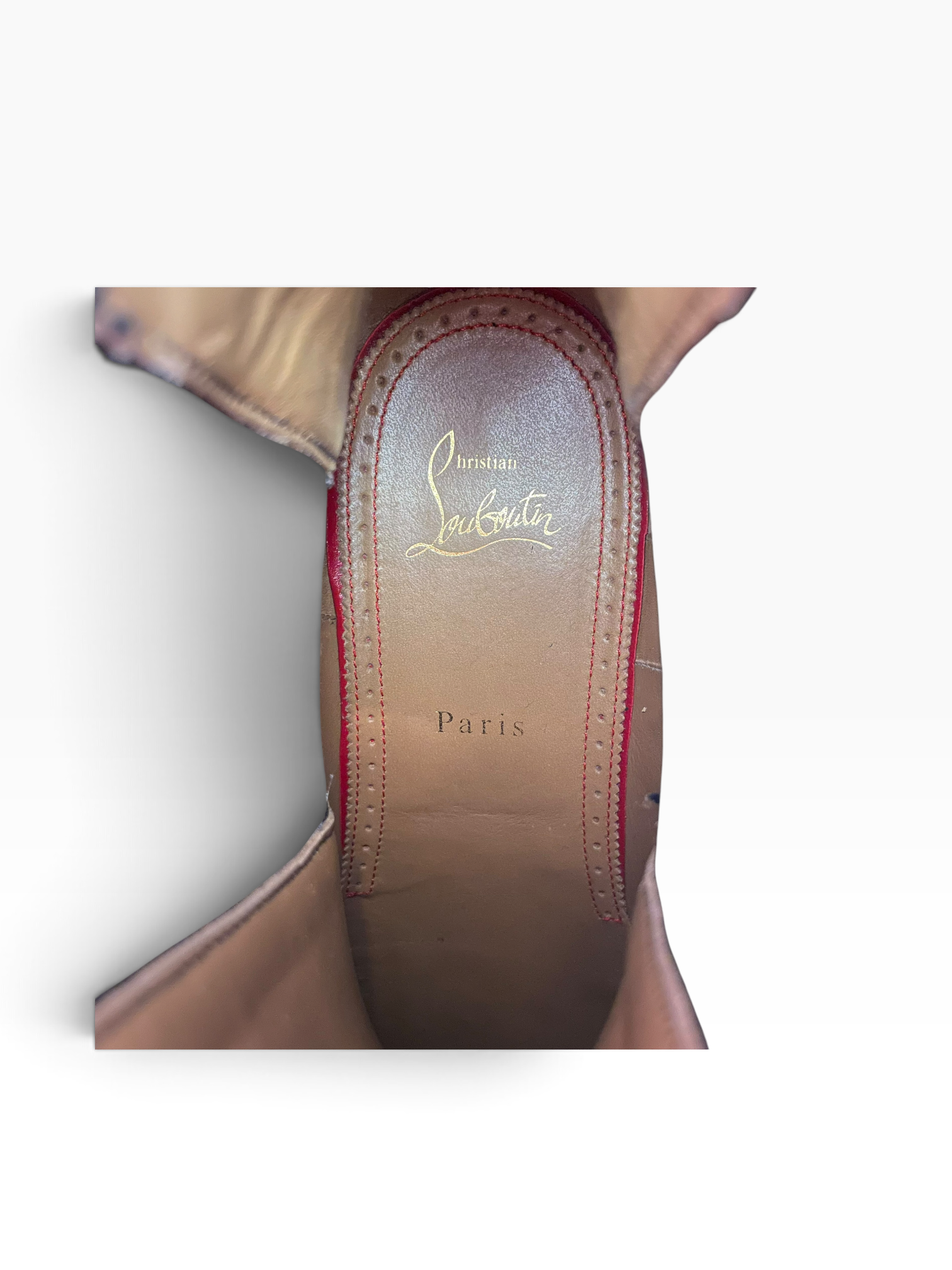 Christian Louboutin/Chelsea Boots/EU 42/Leather/BLK/Calf Leather Spiked Chelsea view 4