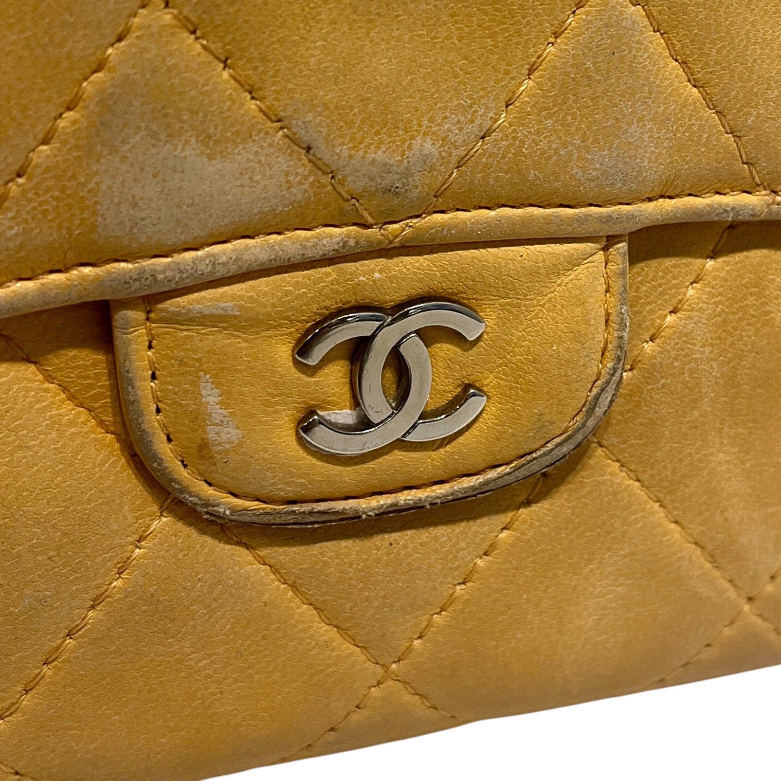 CHANEL/Wallet/Leather/BEG/L's/FLAP WALLET view 6